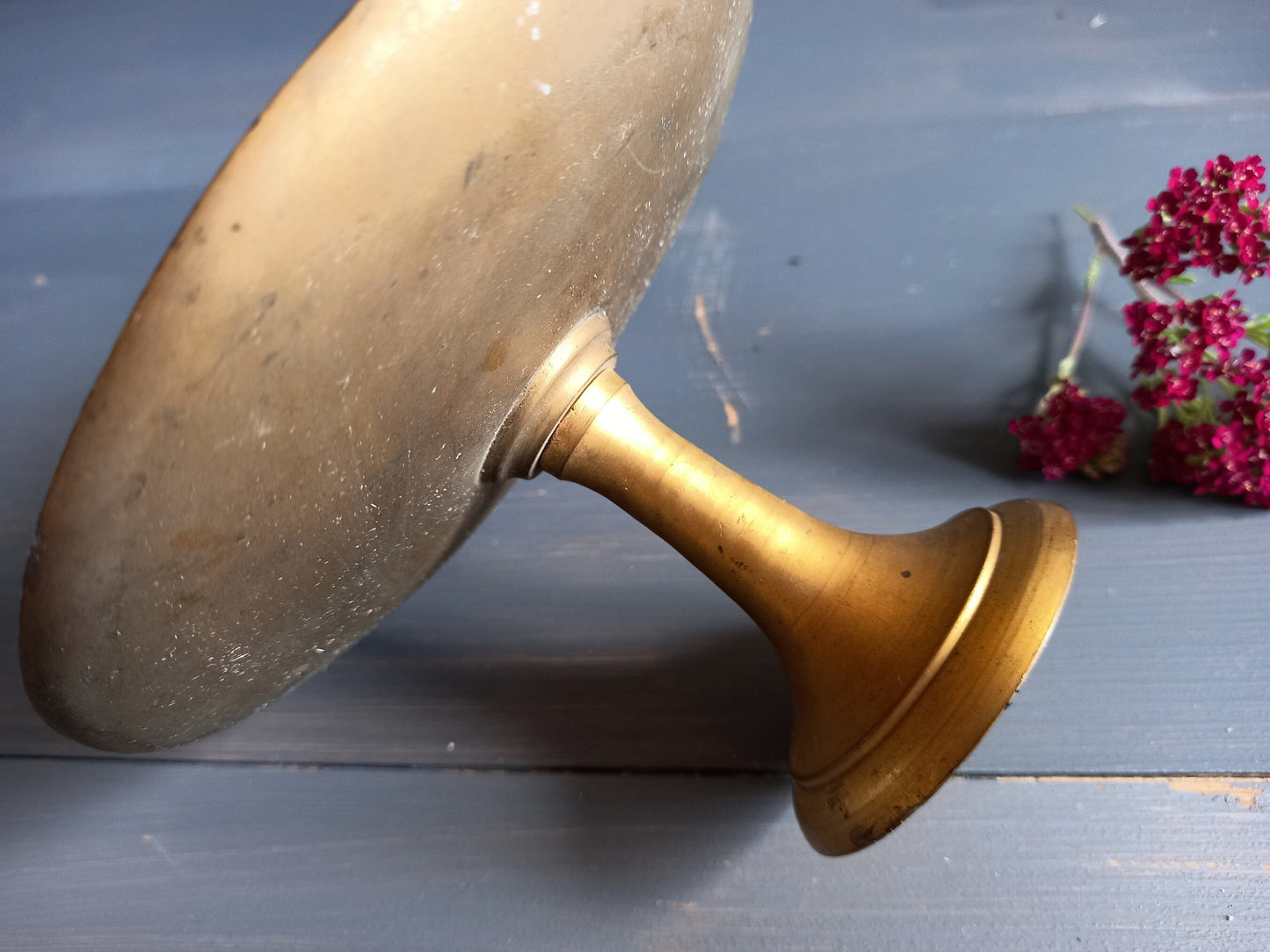 Antique bronze tazza by E Famin.