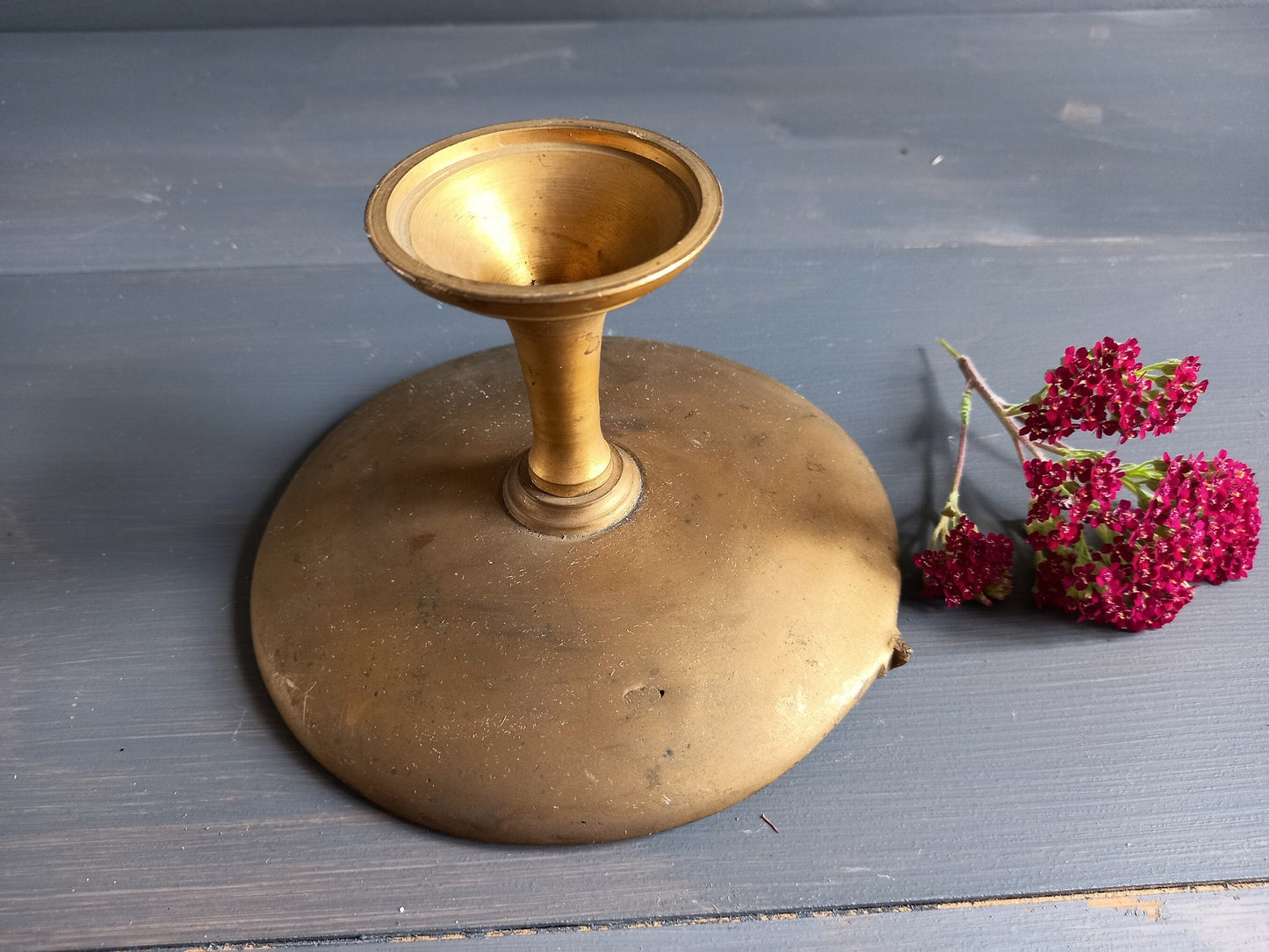 Antique bronze tazza by E Famin.