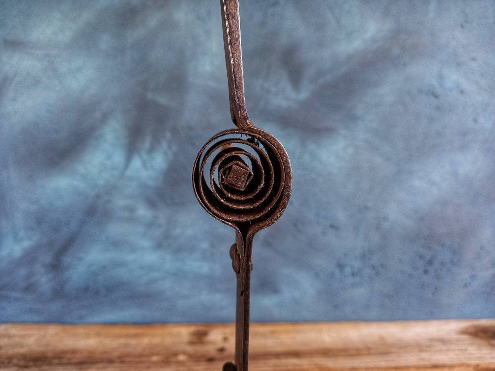 French antique shop bell. Old shop bell.