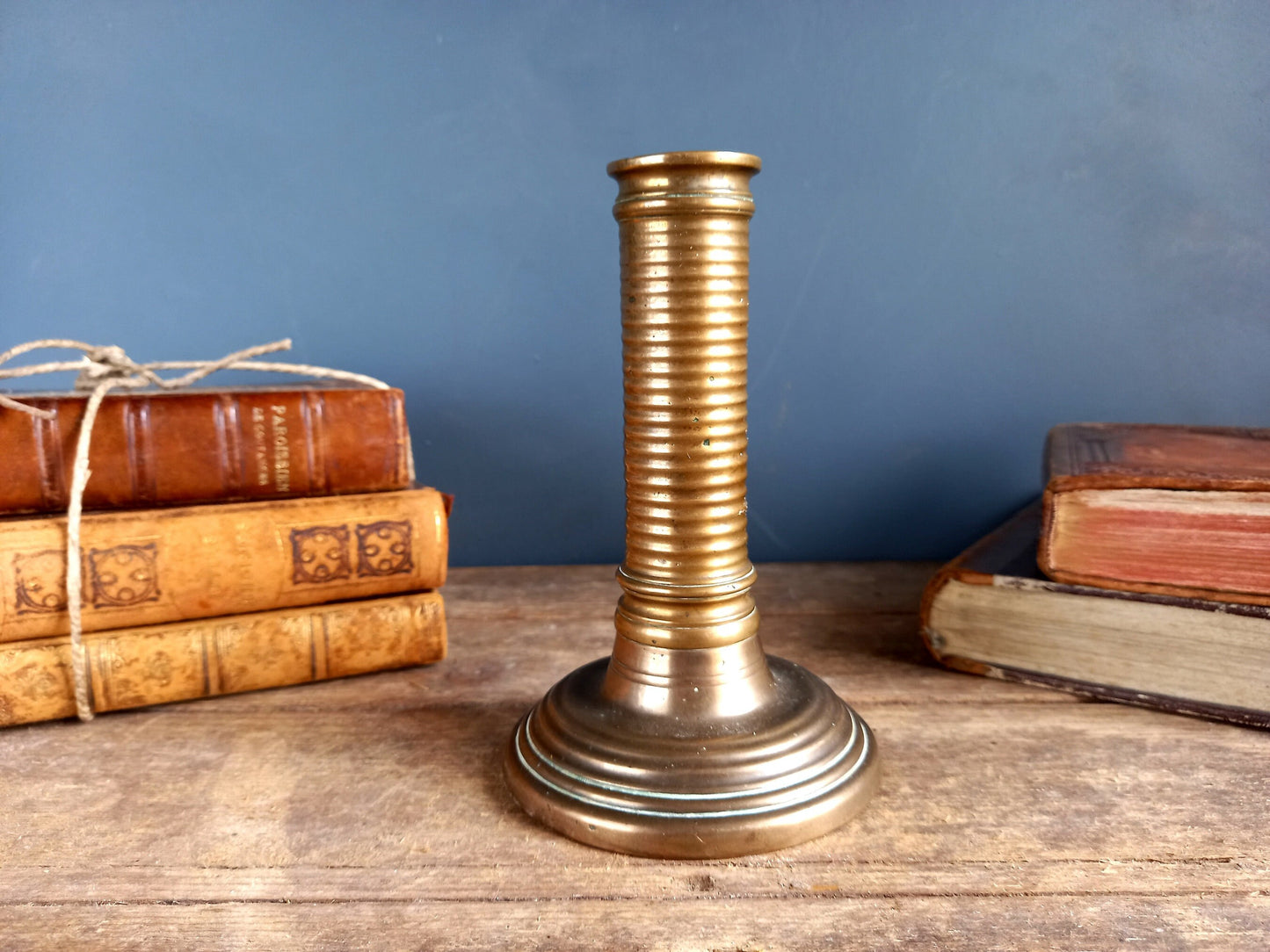 French antique candle holder. Antique candle holder.