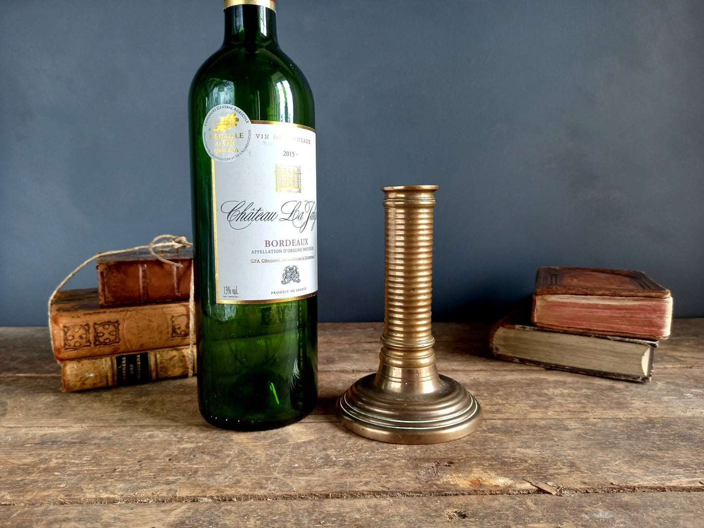 French antique candle holder. Antique candle holder.