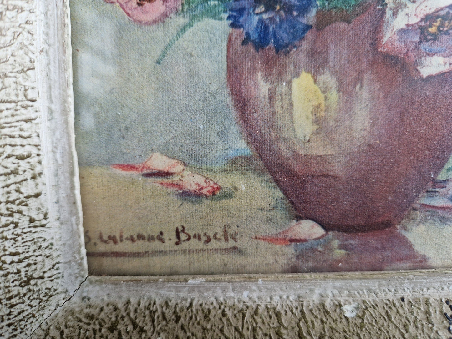 French painting. Watercolour painting. Original art.