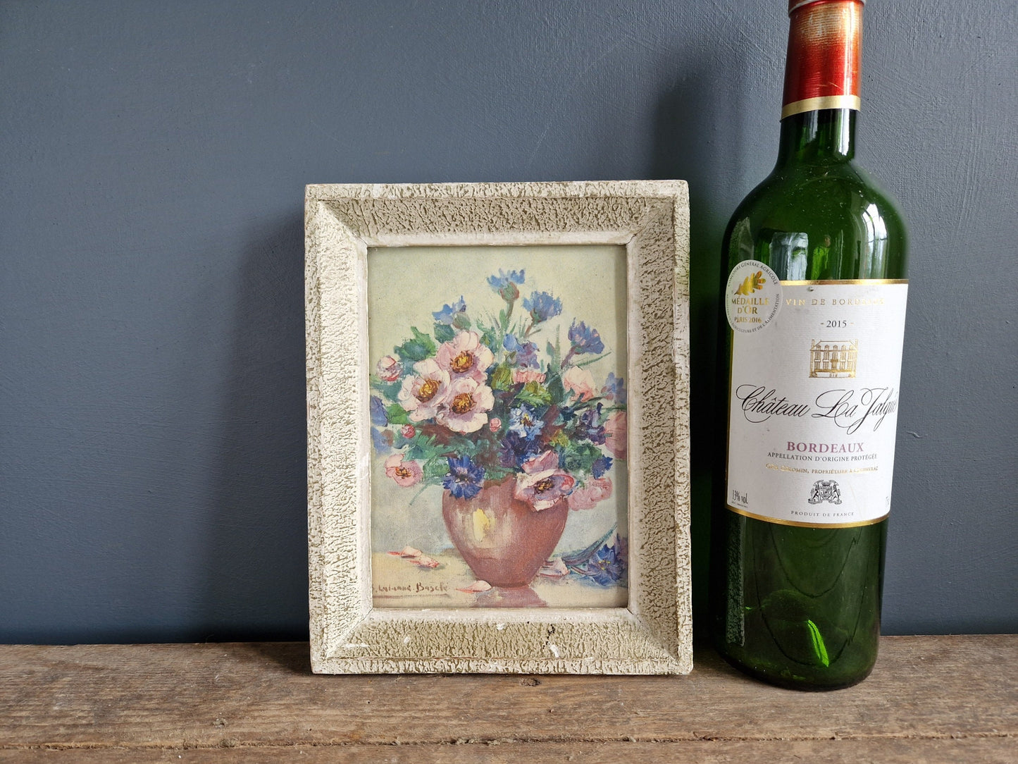 French painting. Watercolour painting. Original art.