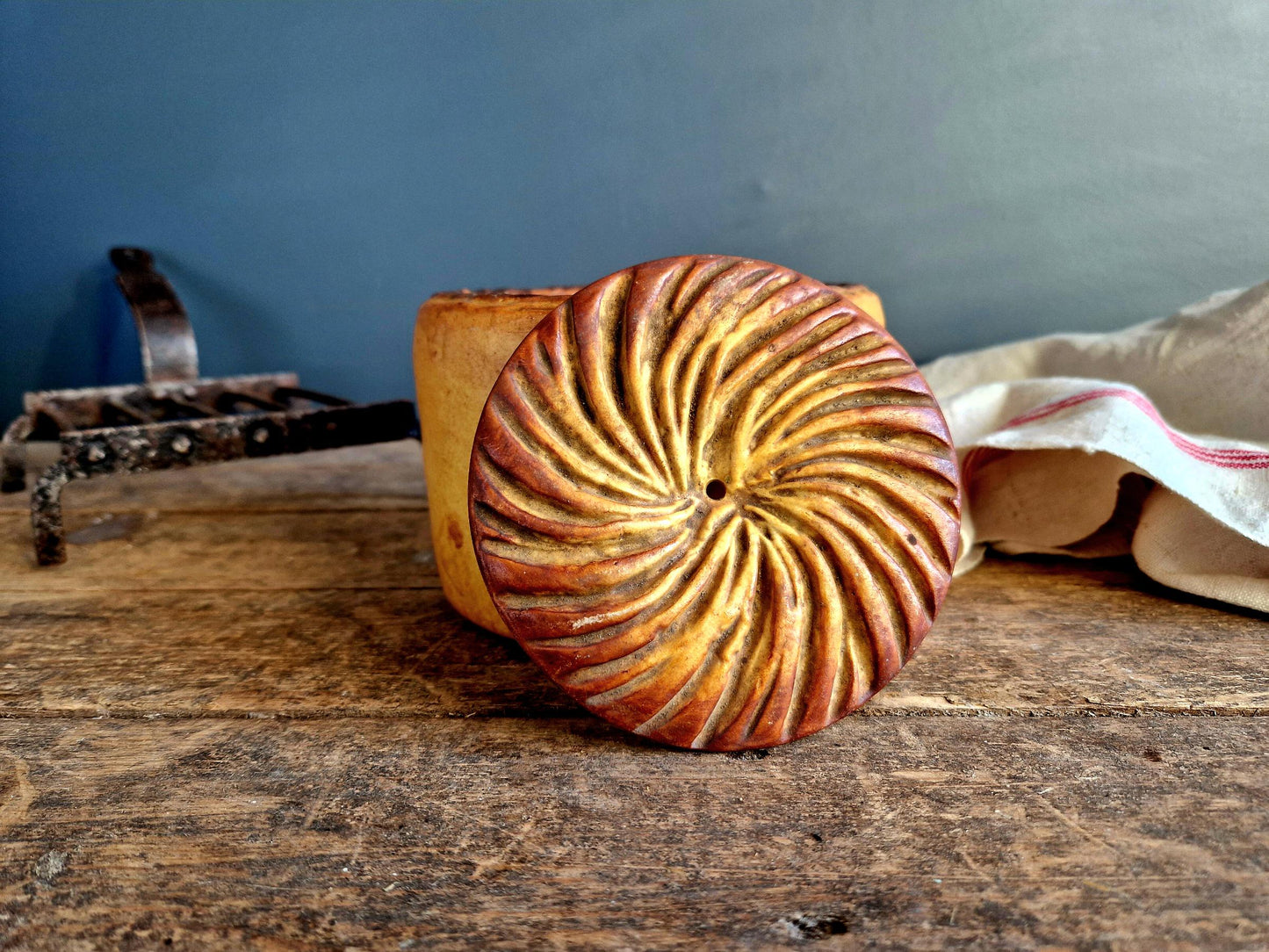 French pie shaped terrine French kitchen terrine pot.
