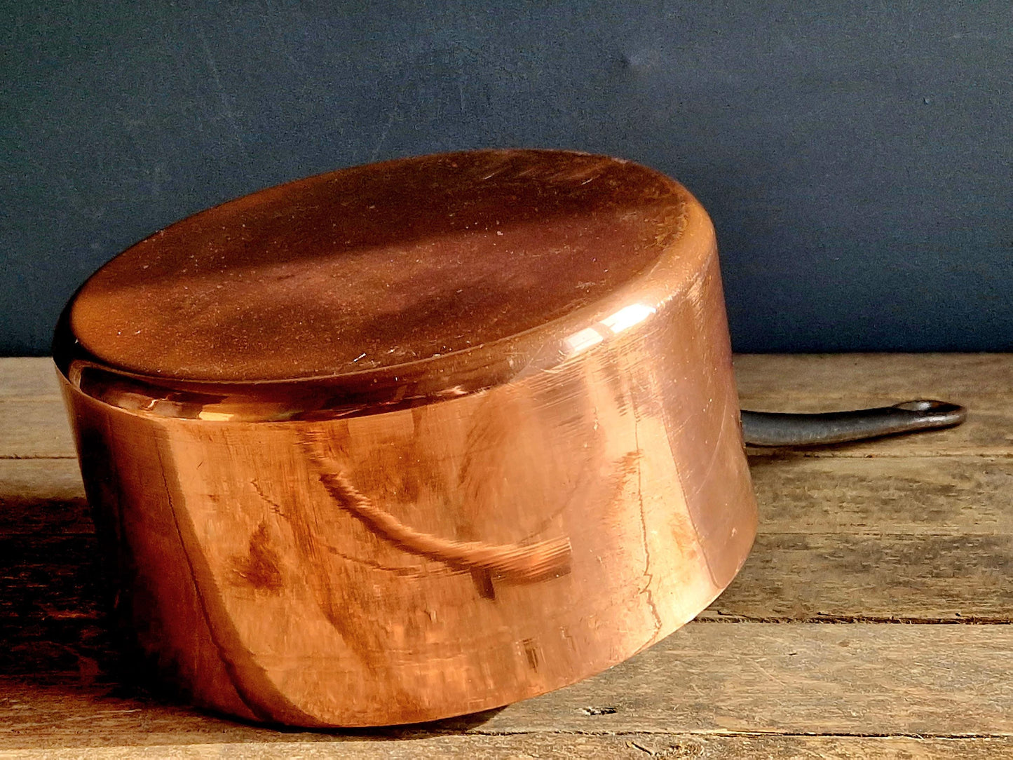 French 20 cm quality copper pan Copper saucepan.