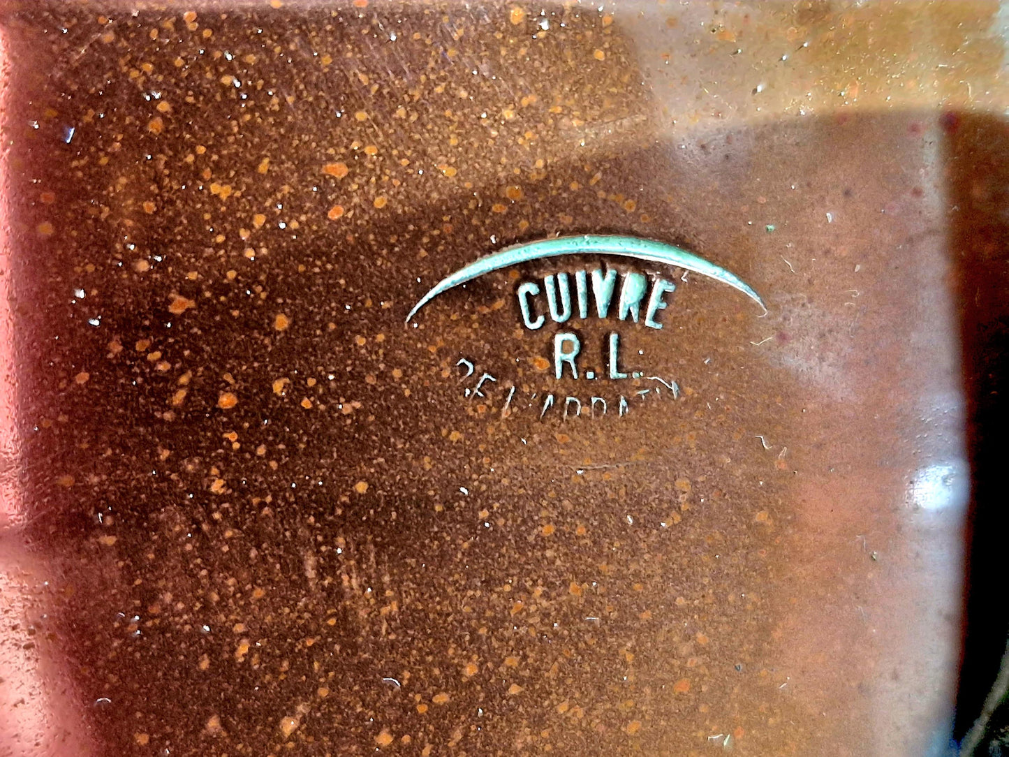 French 20 cm quality copper pan Copper saucepan.