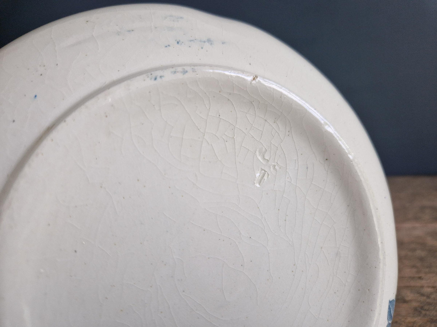 French transferware jug. Transferware pitcher.