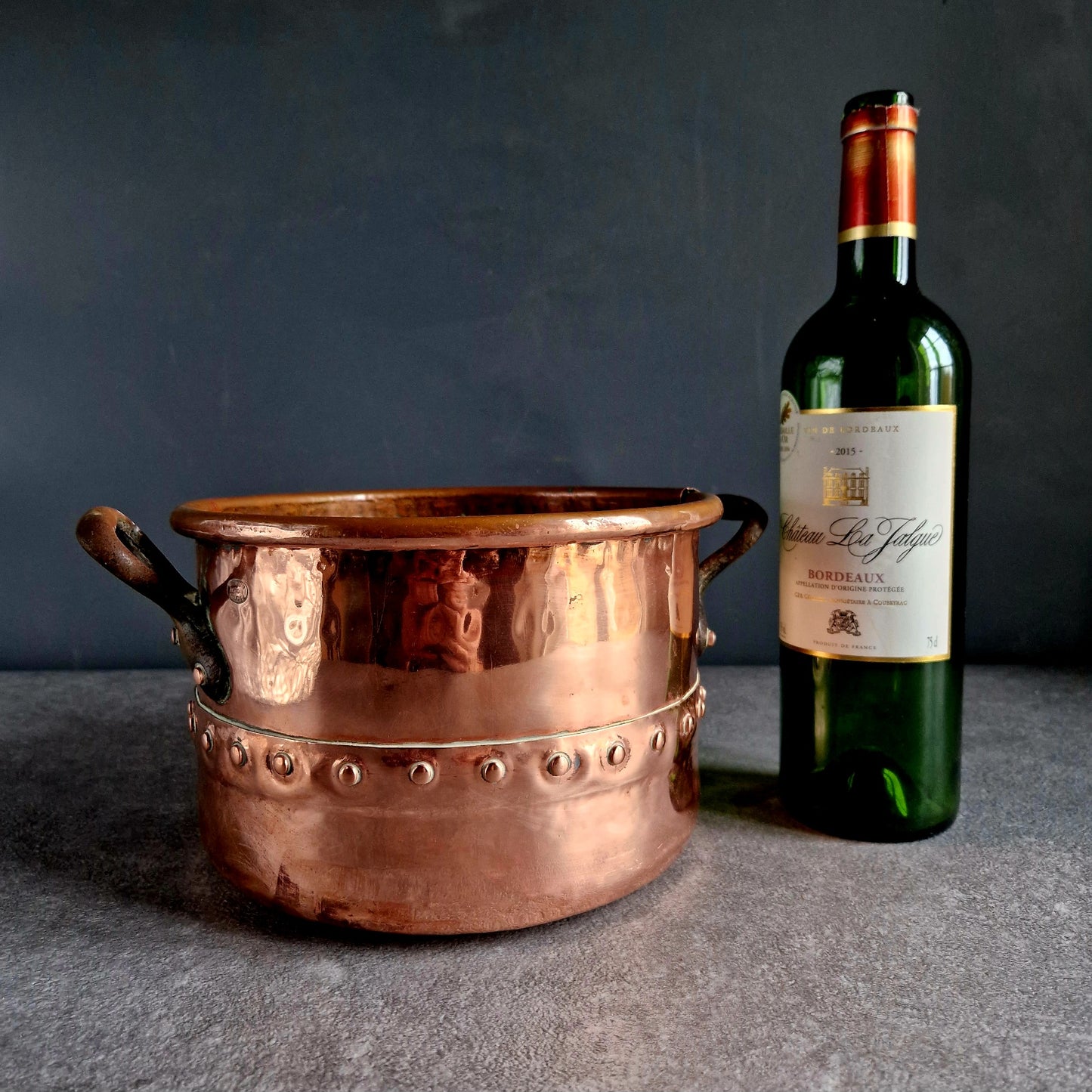 French copper planter