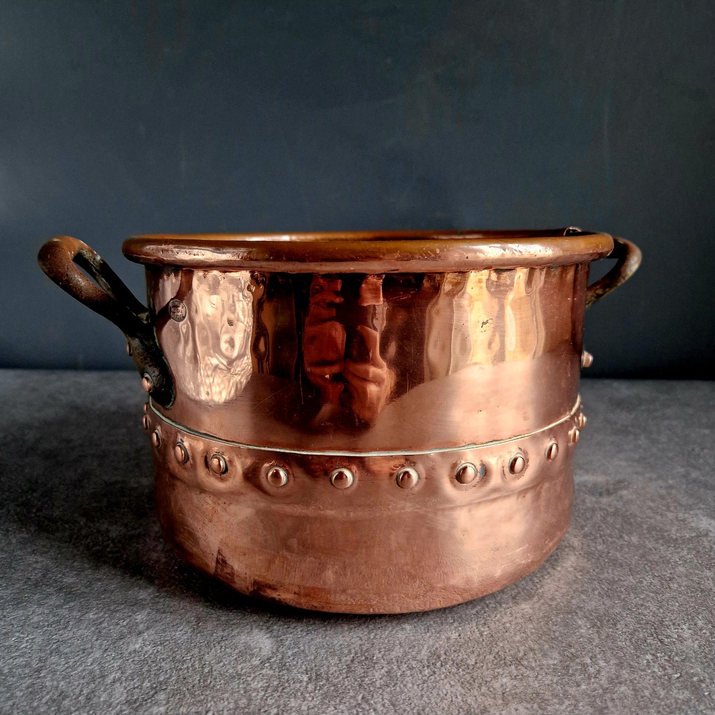 French copper planter