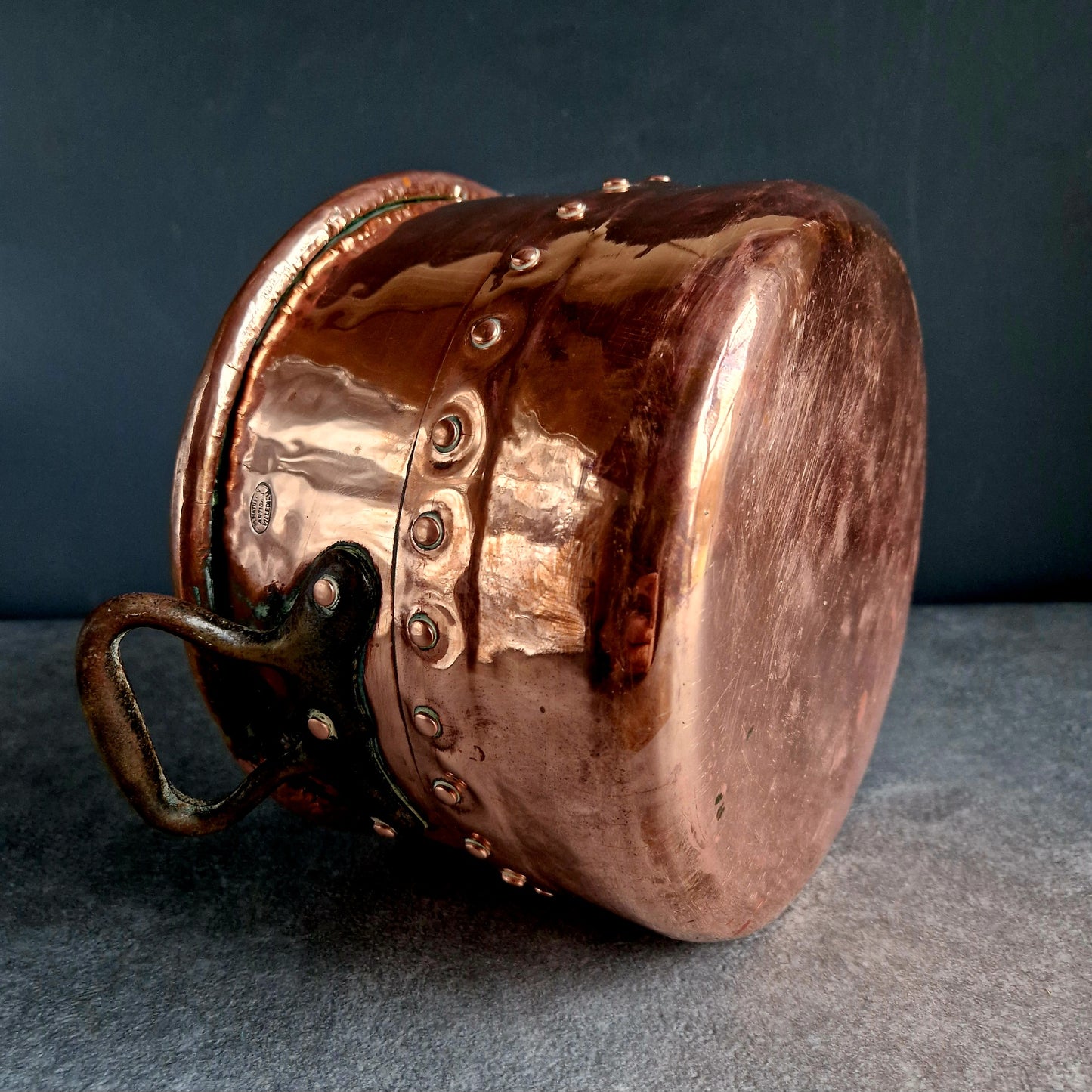 French copper planter