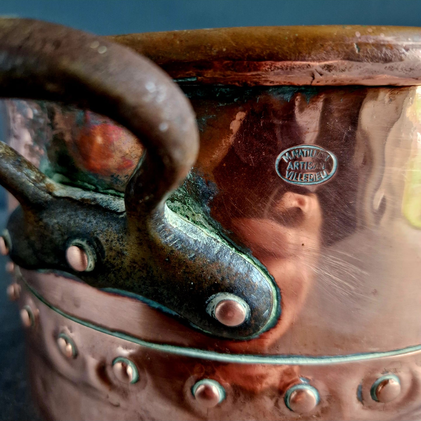 French copper planter