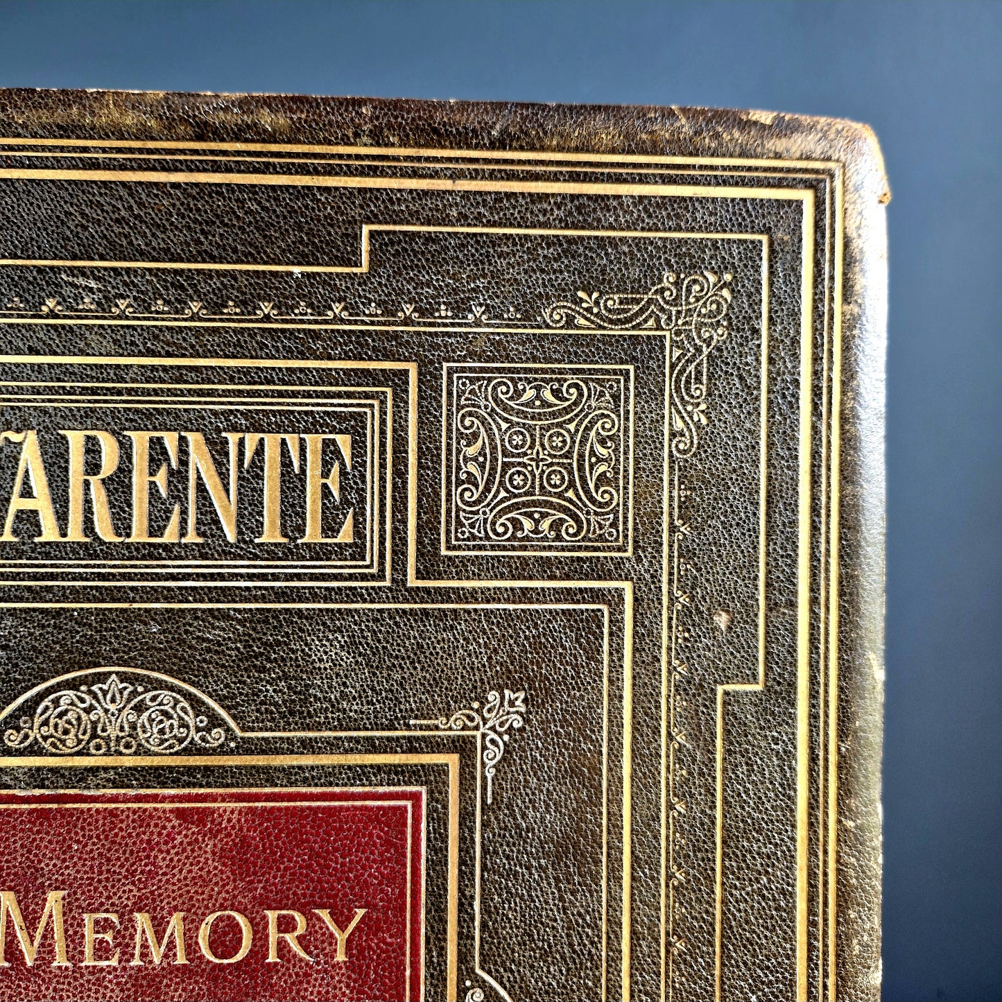 Antique architectural book dated to 1875 In memory of Edmund Sharpe book .