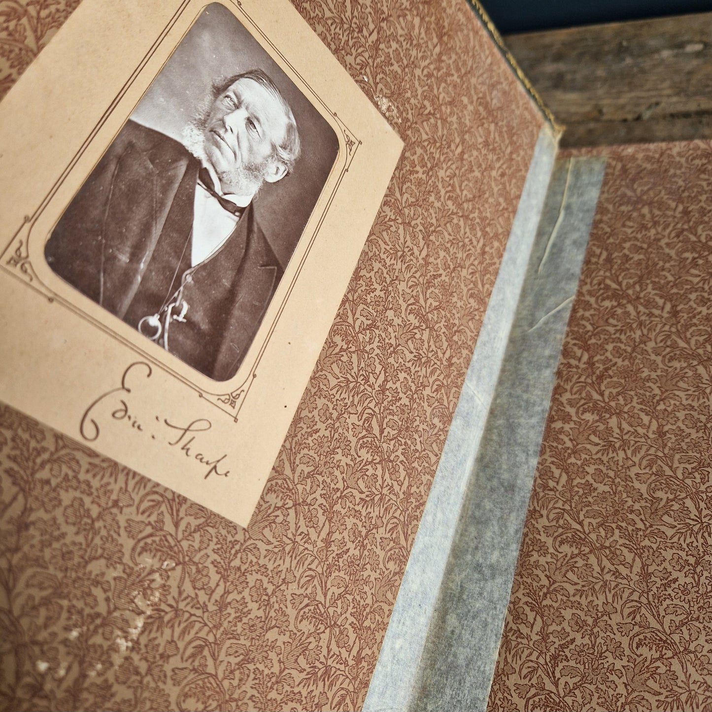 Antique architectural book dated to 1875 In memory of Edmund Sharpe book .