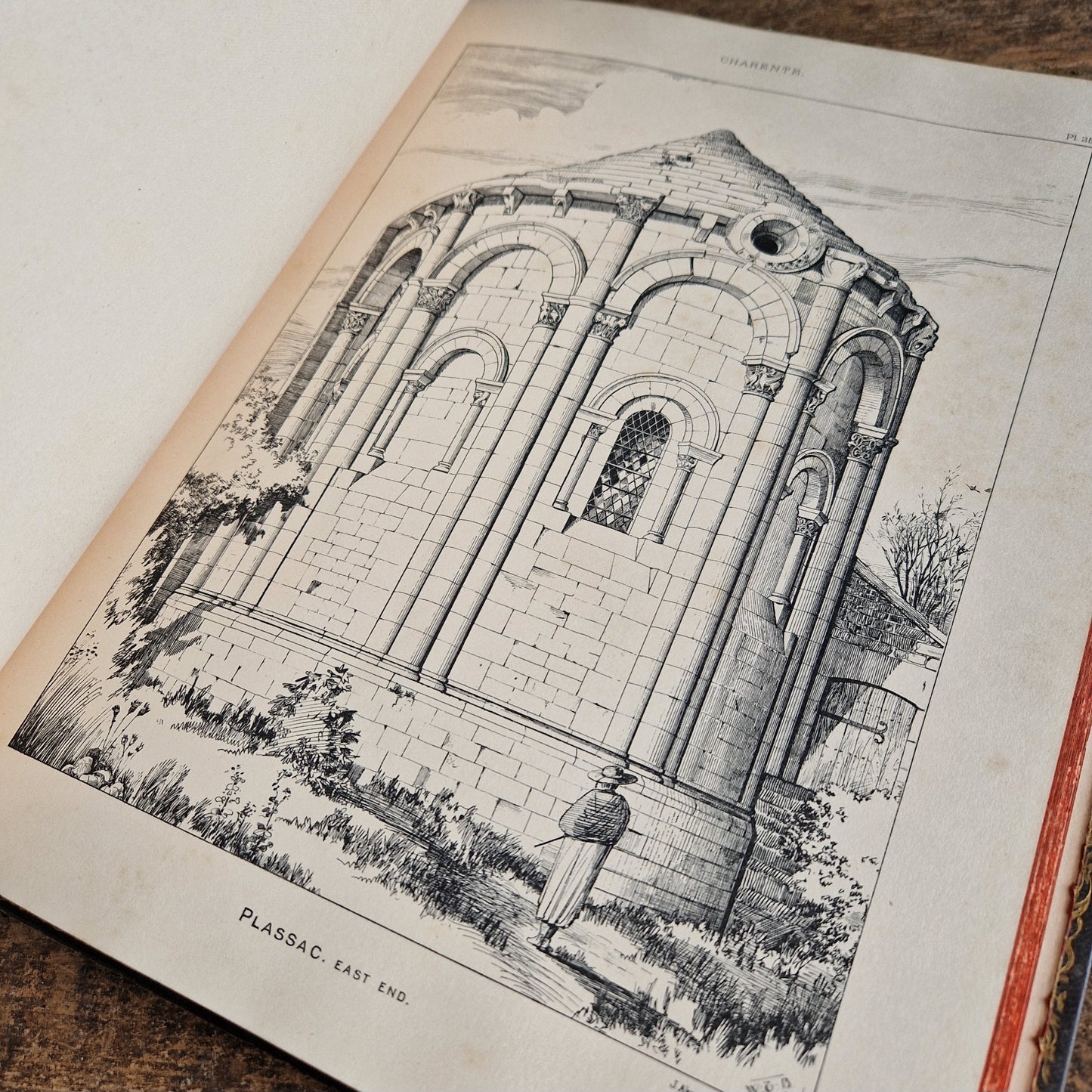 Antique architectural book dated to 1875 In memory of Edmund Sharpe book .