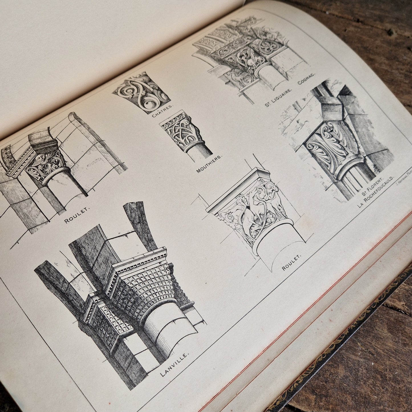 Antique architectural book dated to 1875 In memory of Edmund Sharpe book .