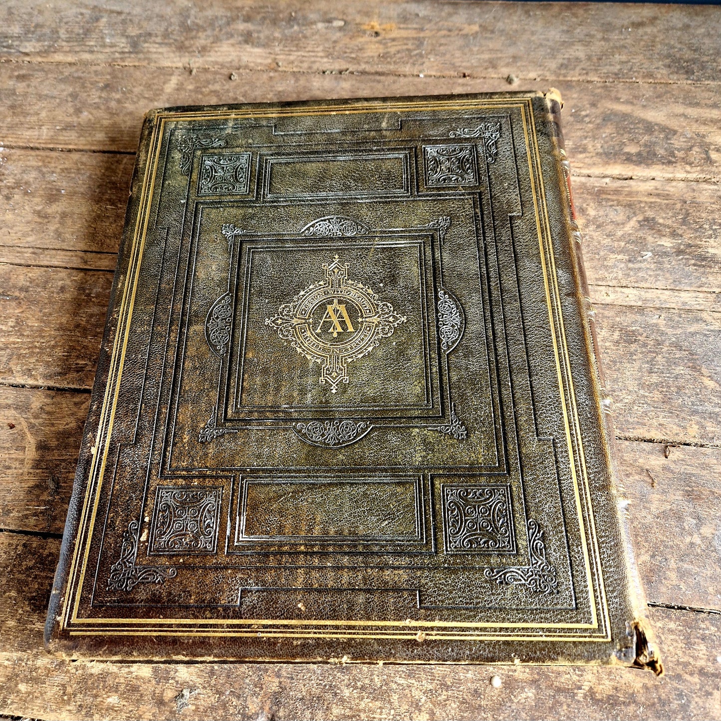 Antique architectural book dated to 1875 In memory of Edmund Sharpe book .