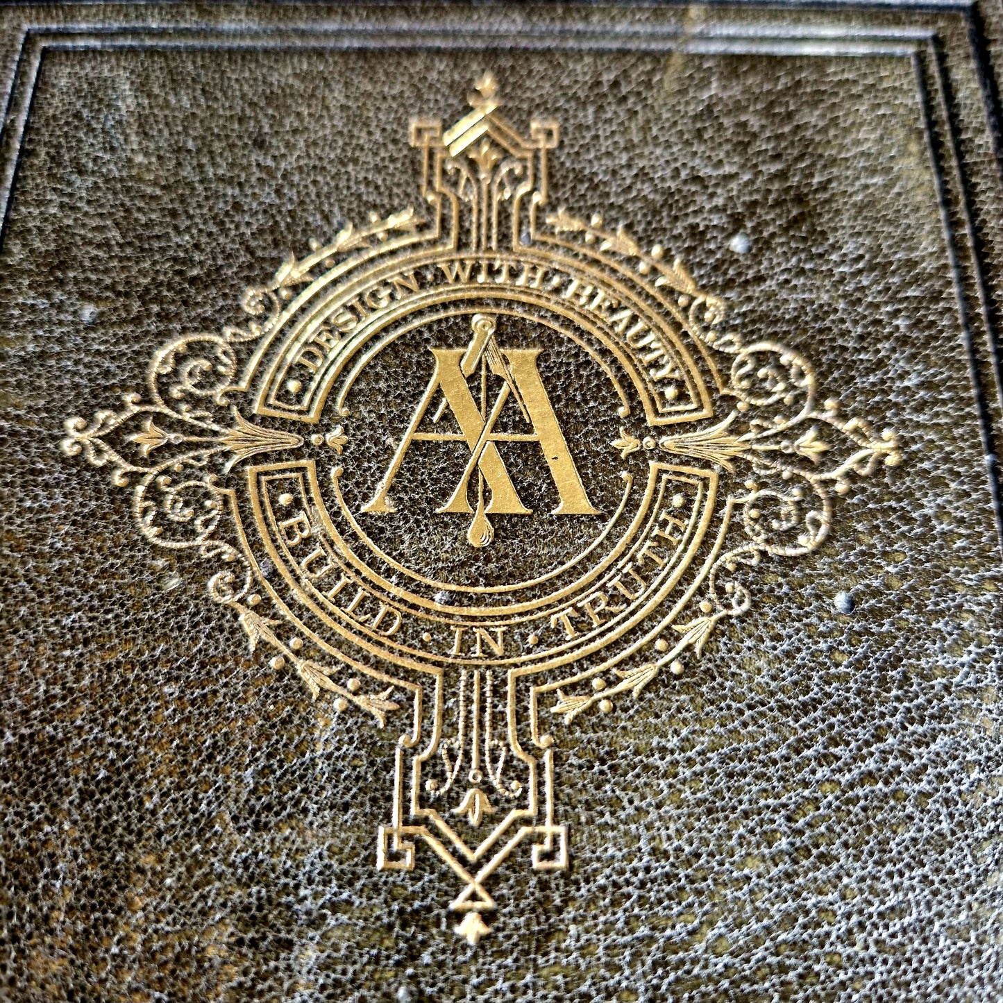 Antique architectural book dated to 1875 In memory of Edmund Sharpe book .