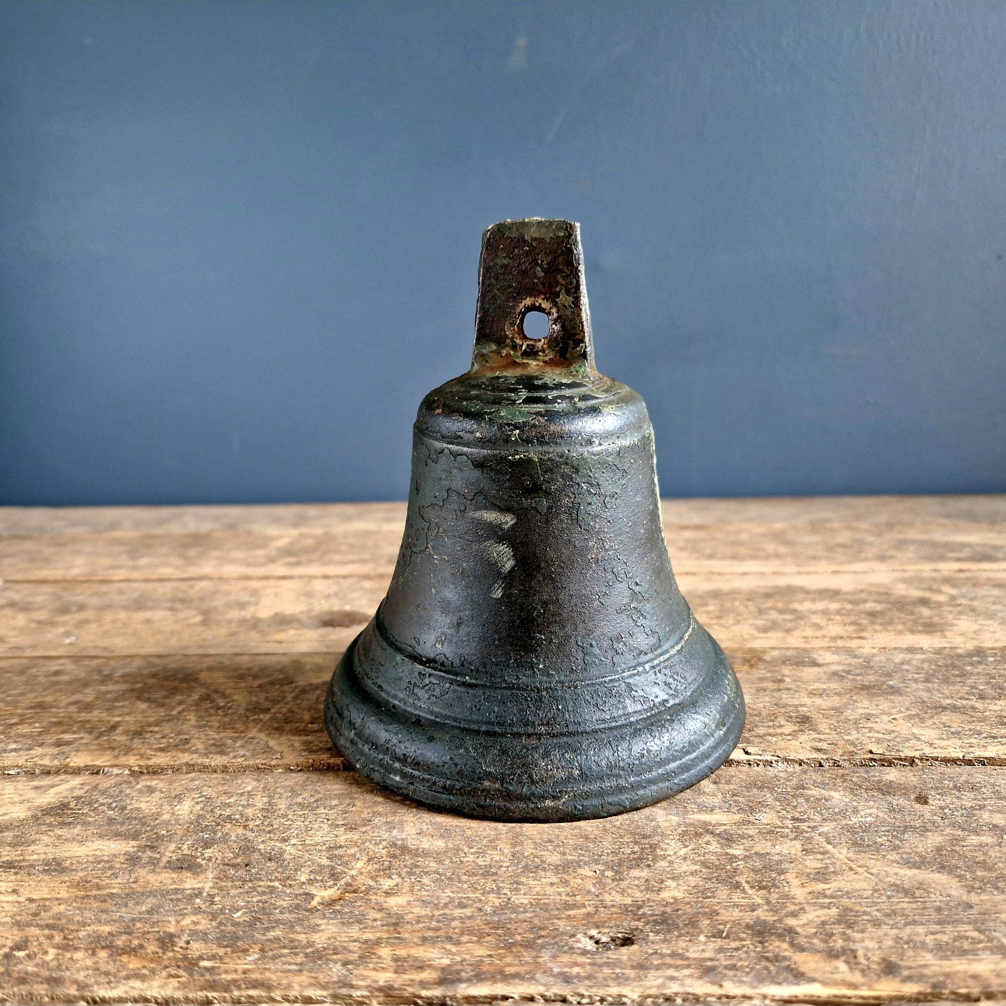 French antique bronze bell.