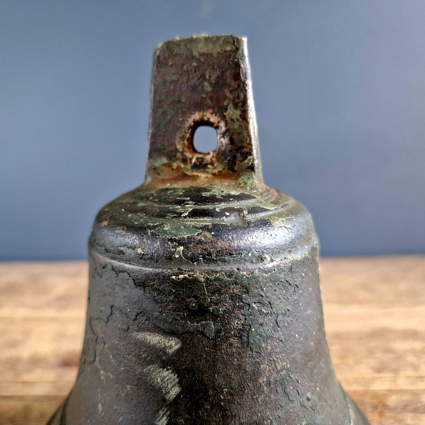 French antique bronze bell.