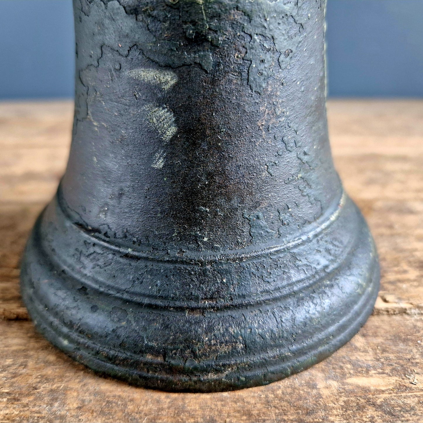 French antique bronze bell.