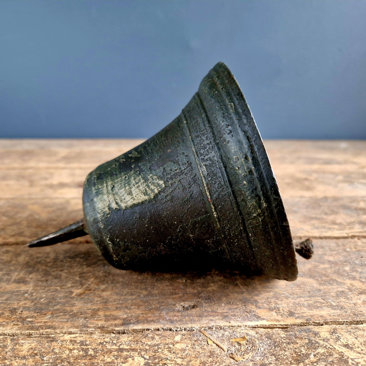 French antique bronze bell.