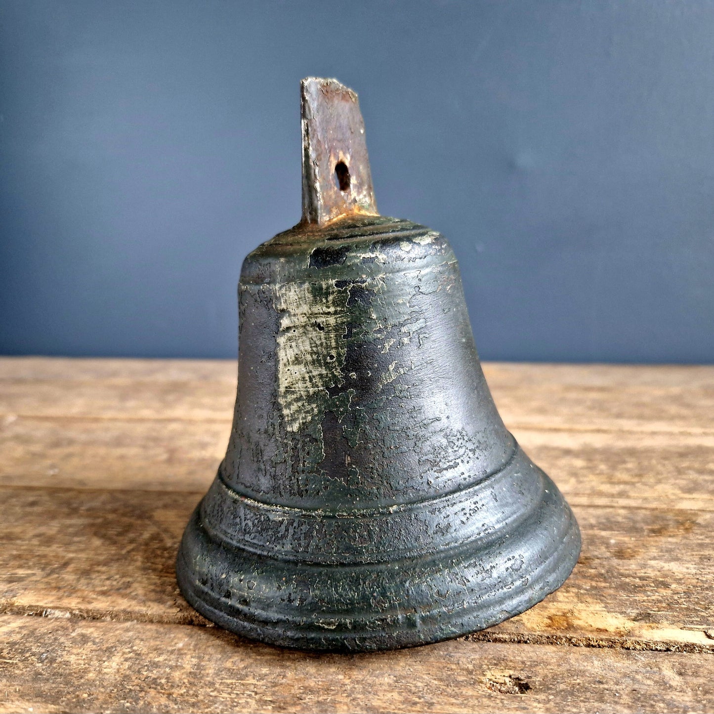 French antique bronze bell.