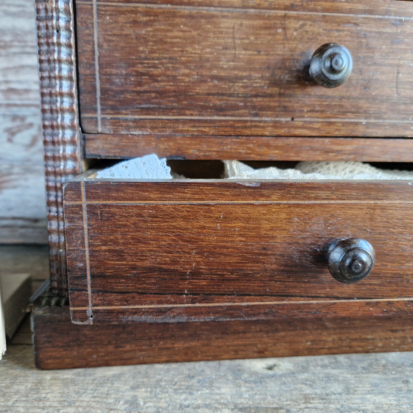 French vintage miniature chest of drawers.