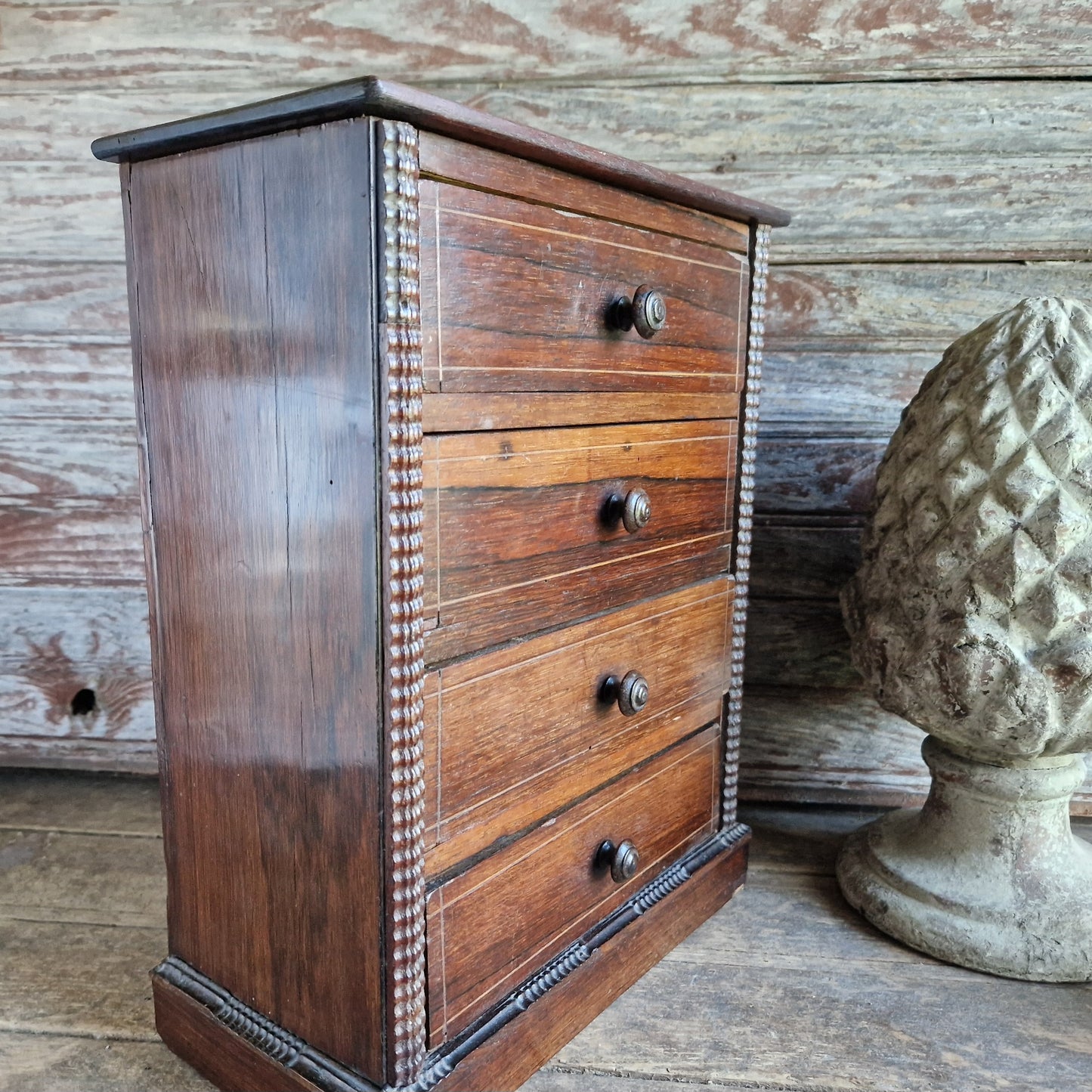 French vintage miniature chest of drawers.
