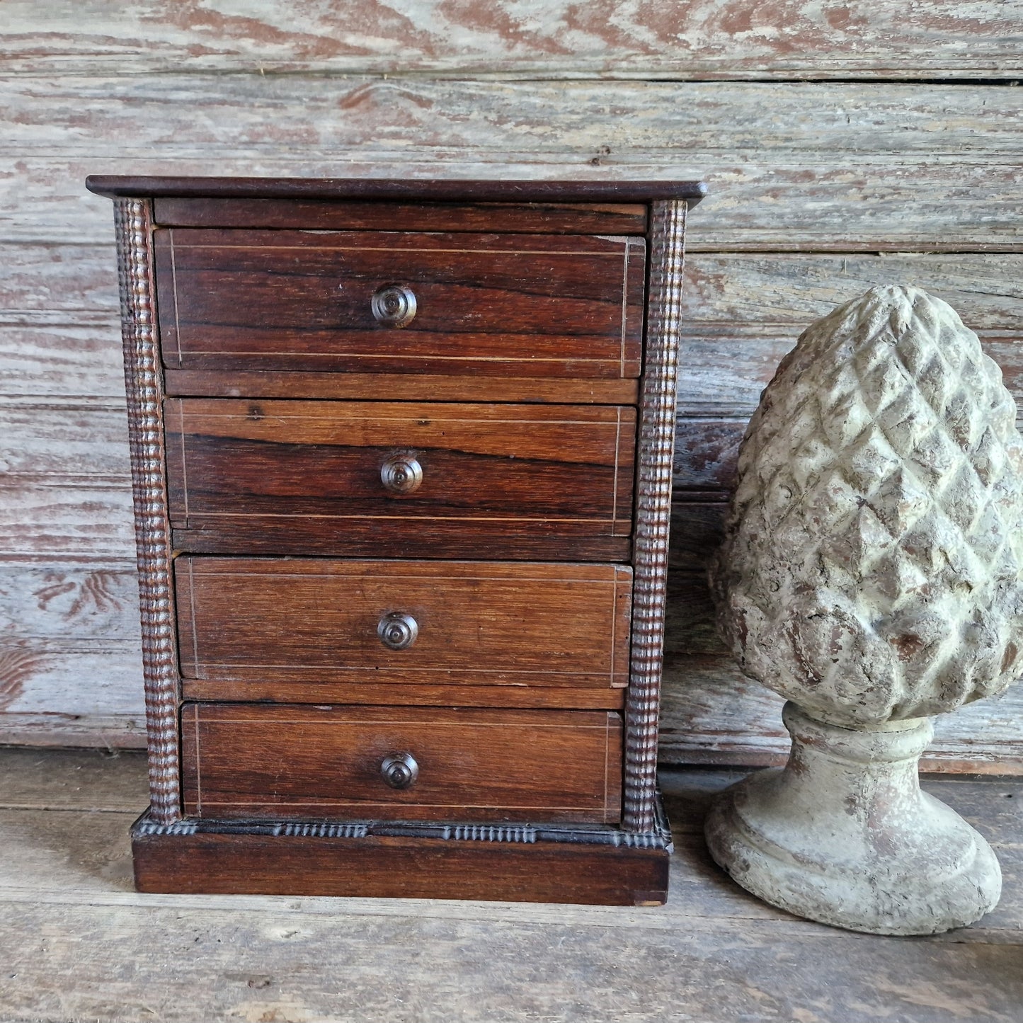French vintage miniature chest of drawers.