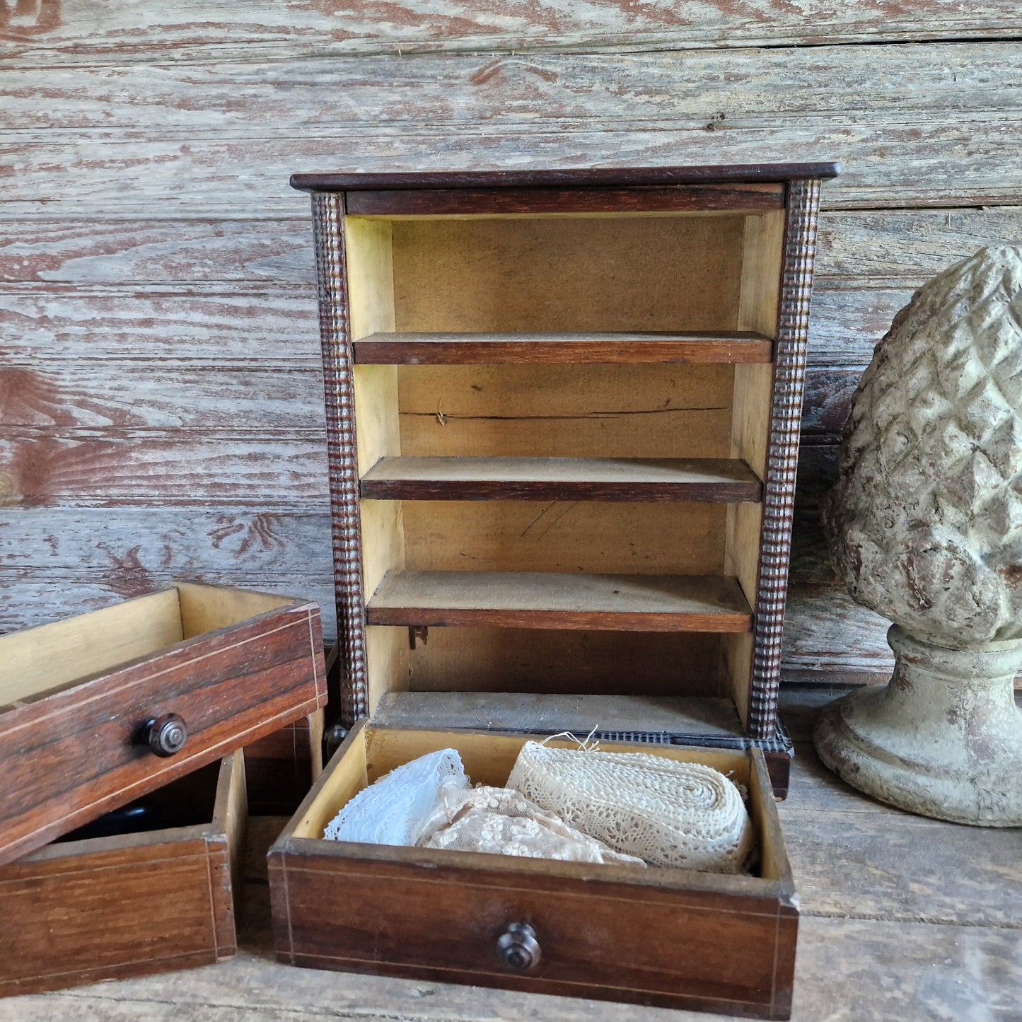 French vintage miniature chest of drawers.
