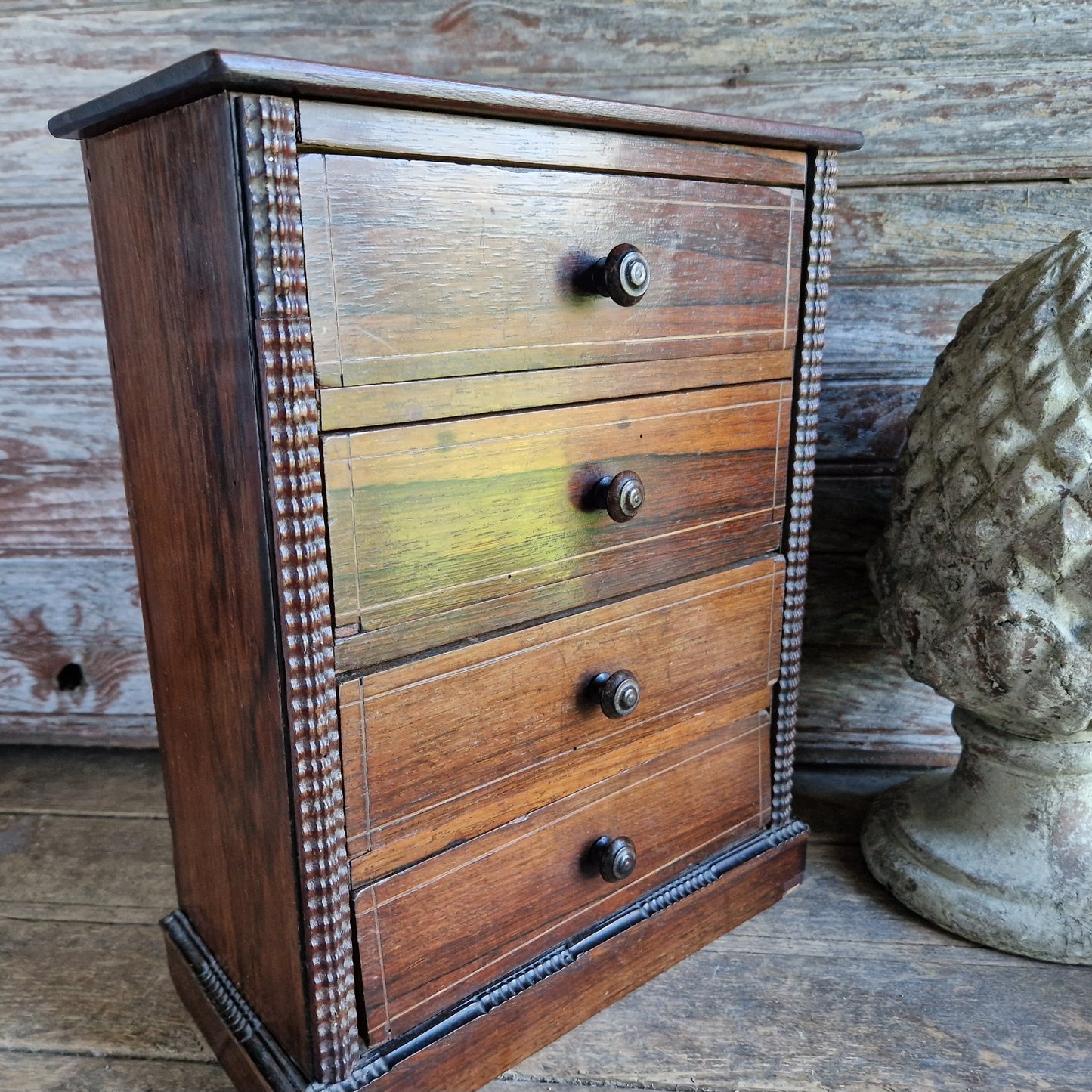 French vintage miniature chest of drawers.