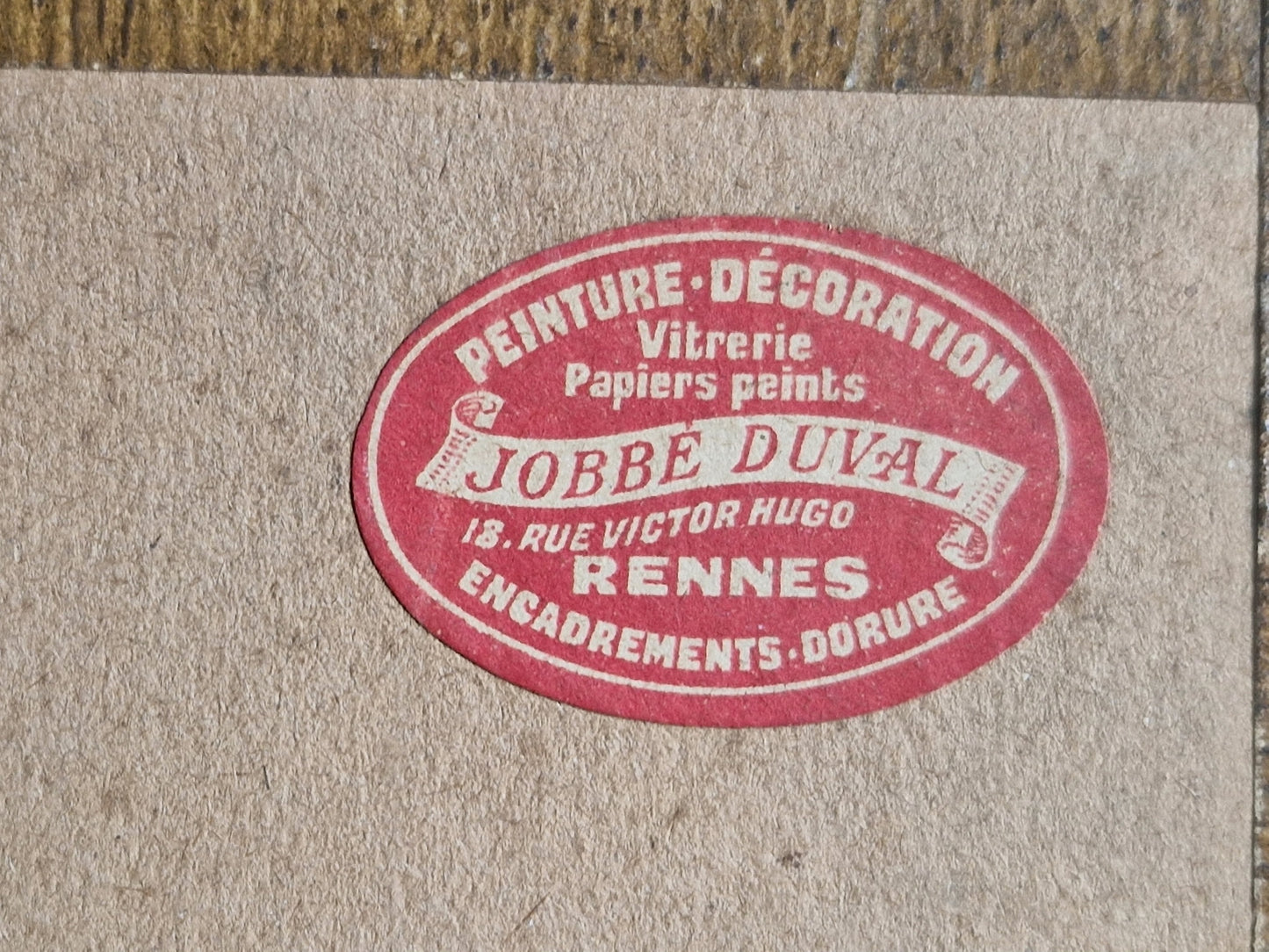 Aquarelle ancienne française.