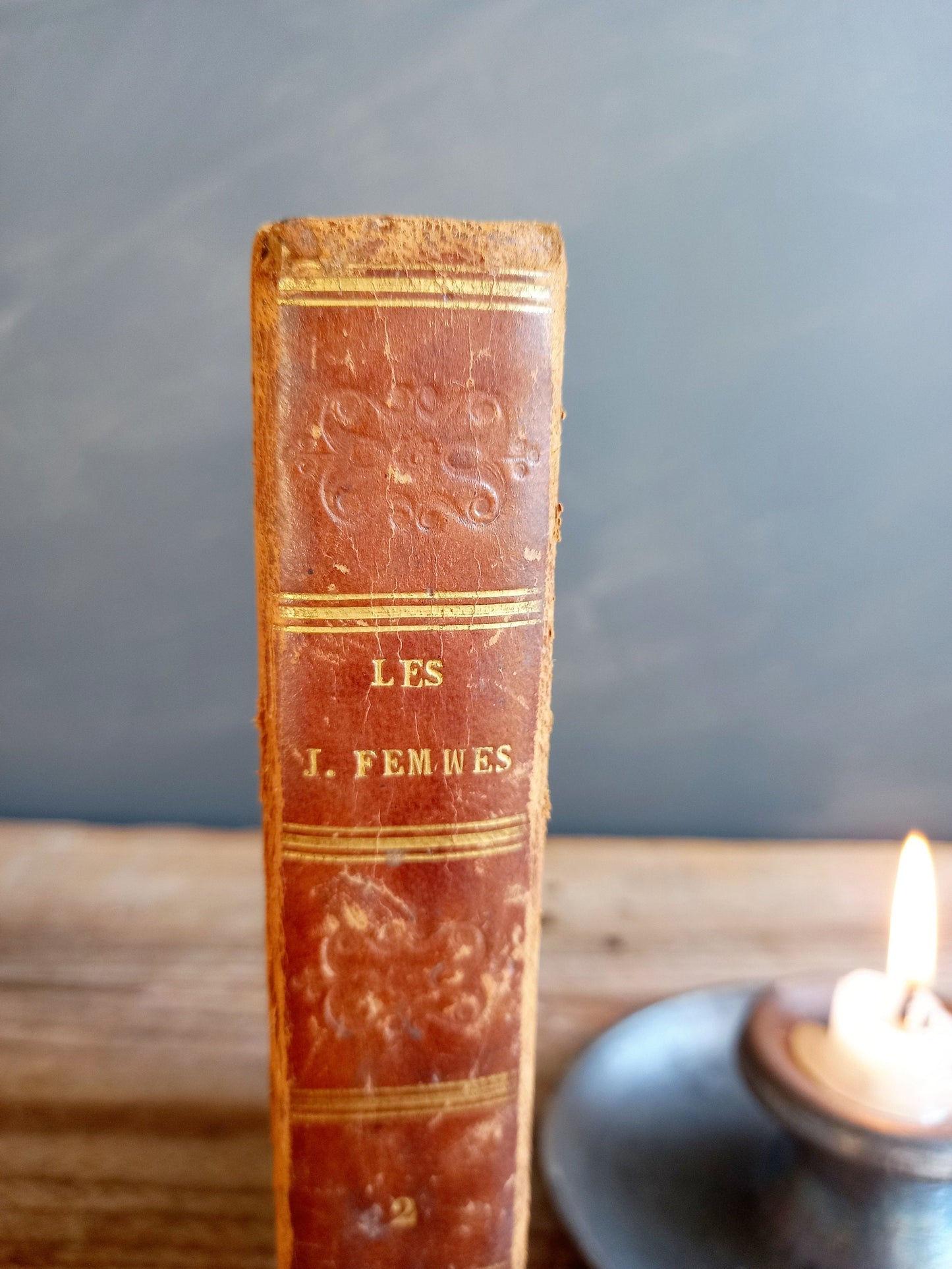 Livre Français Antique : Les Jeunes Femmes, Etiquette Régence du 19ème Siècle