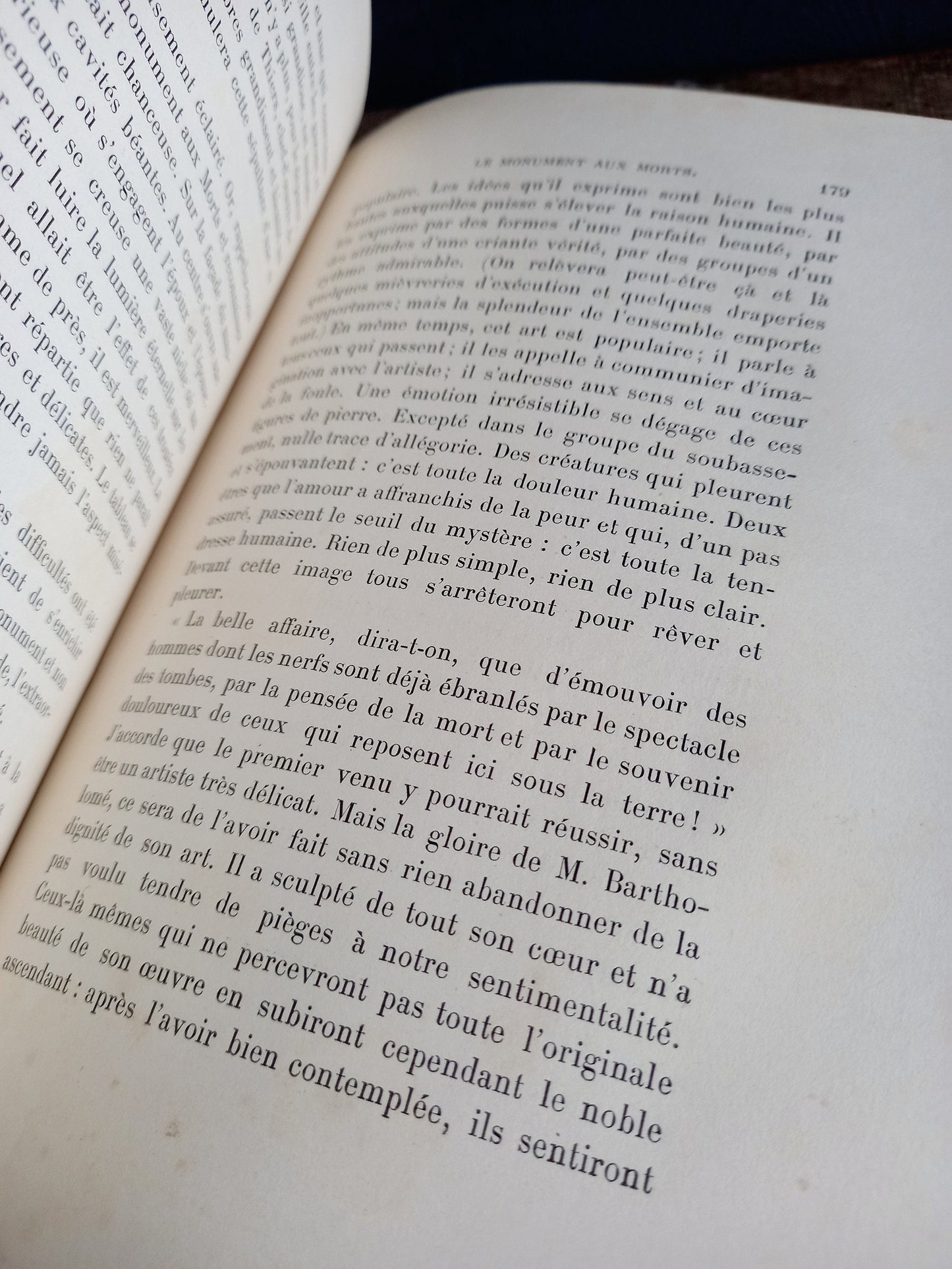 French antique book. Antique book. 19th century book. 1899 book.