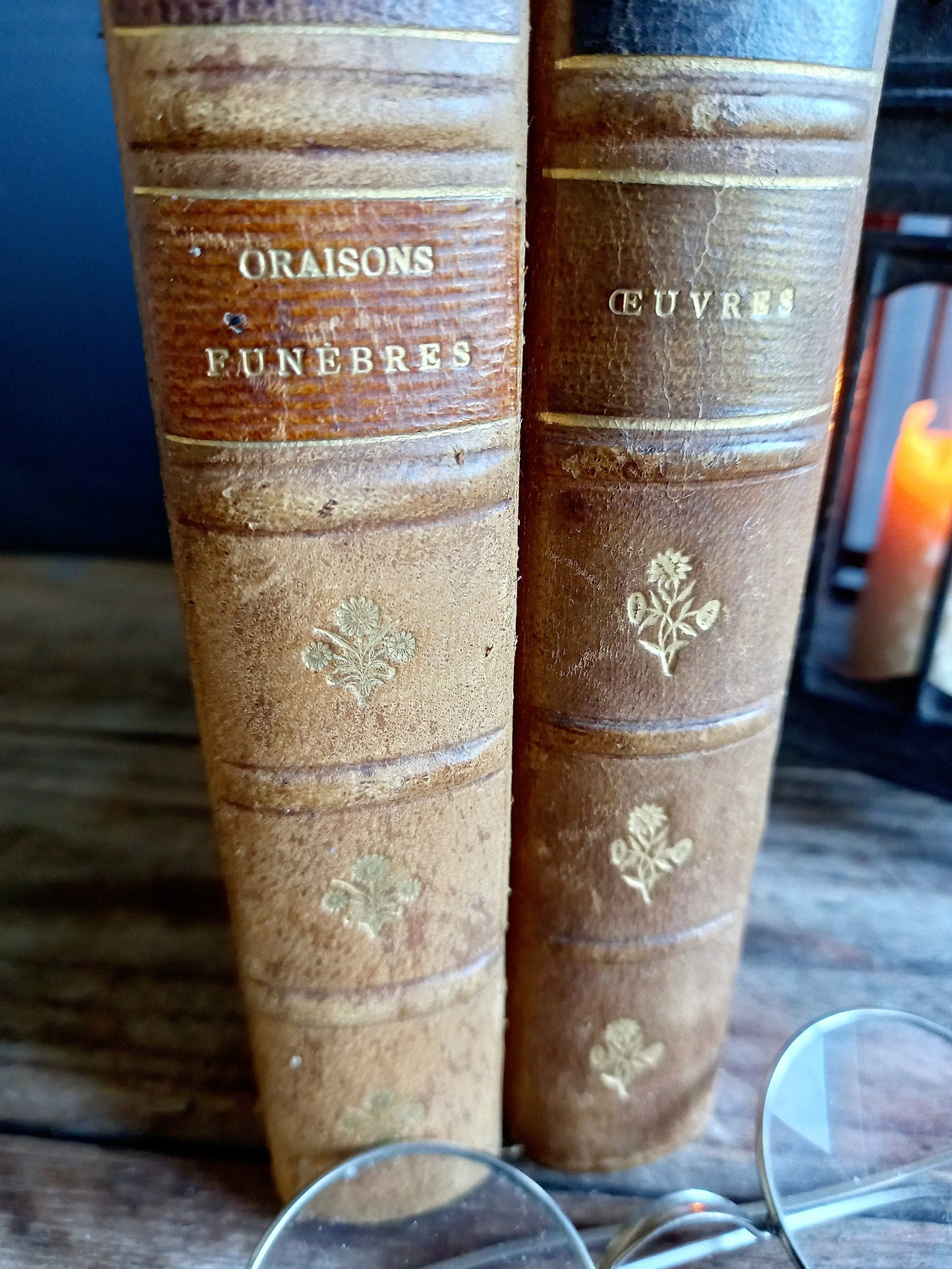 Antique books. Victorian books. French antique books.