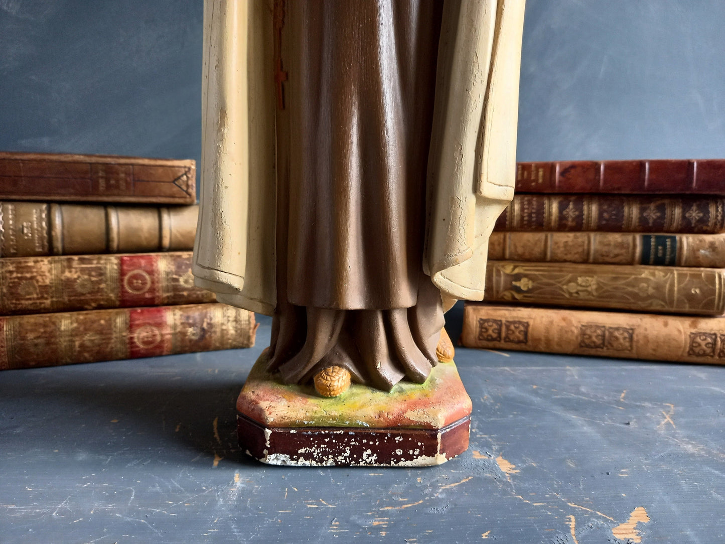 Large vintage religious statue, St Therese of Lisieux.