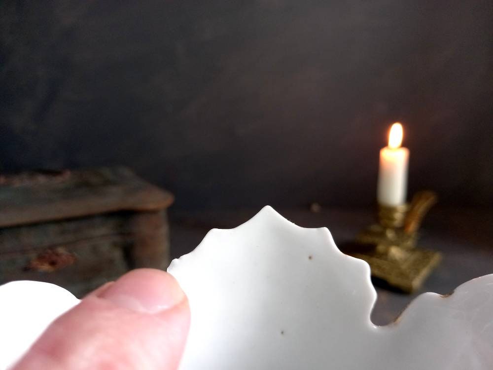 19th Century Paris Porcelain Vase, Floral Gilt Highlights