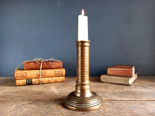 French antique candle holder. Antique candle holder.