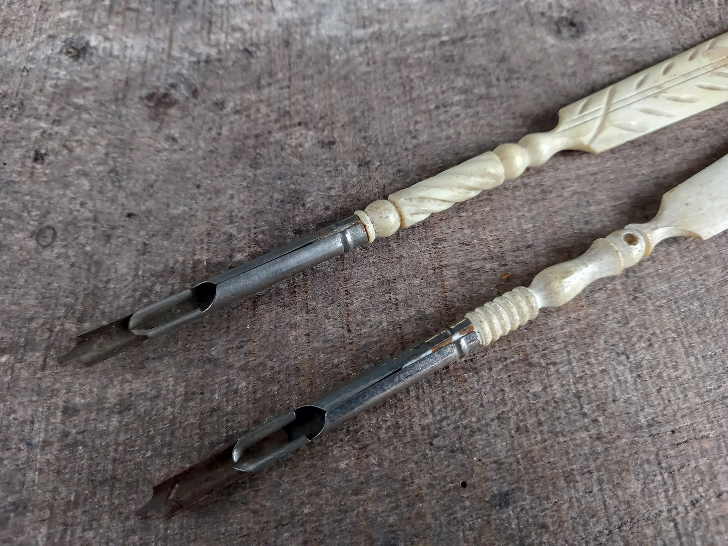 Antique Stanhope dip pen. Stanhope pens. French Stanhope pens.