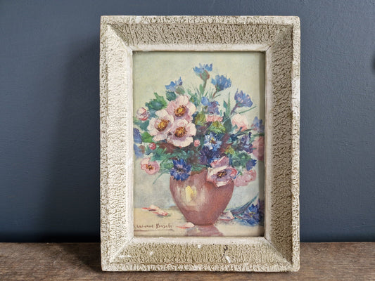 French painting. Watercolour painting. Original art.