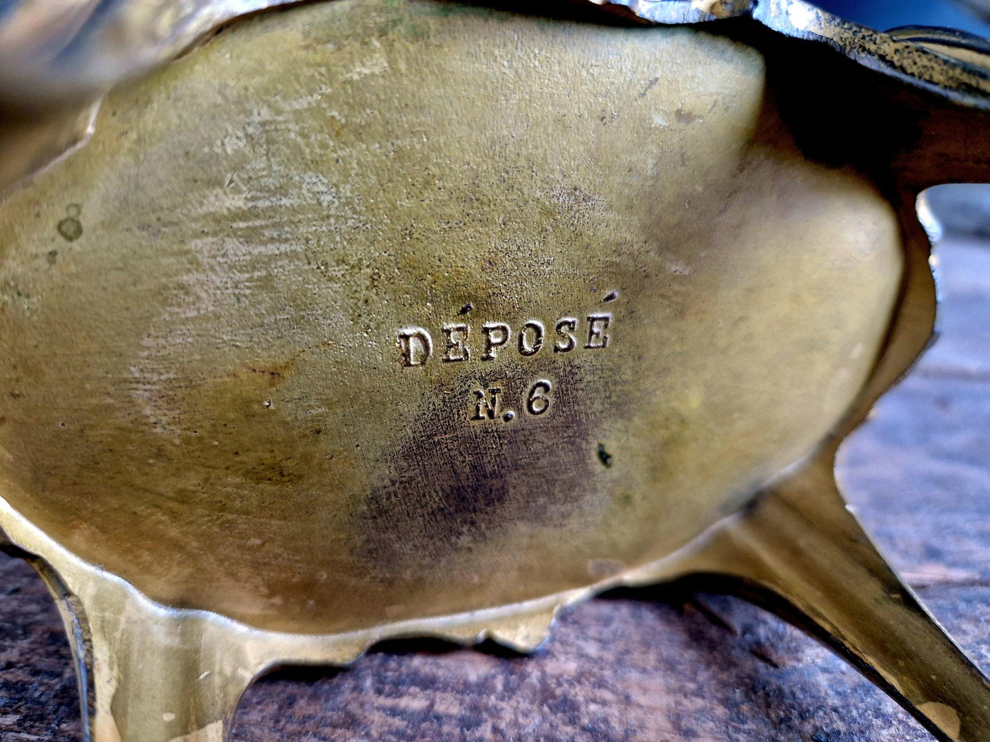 Antique jewelry box. French jewelry box. Trinket box.