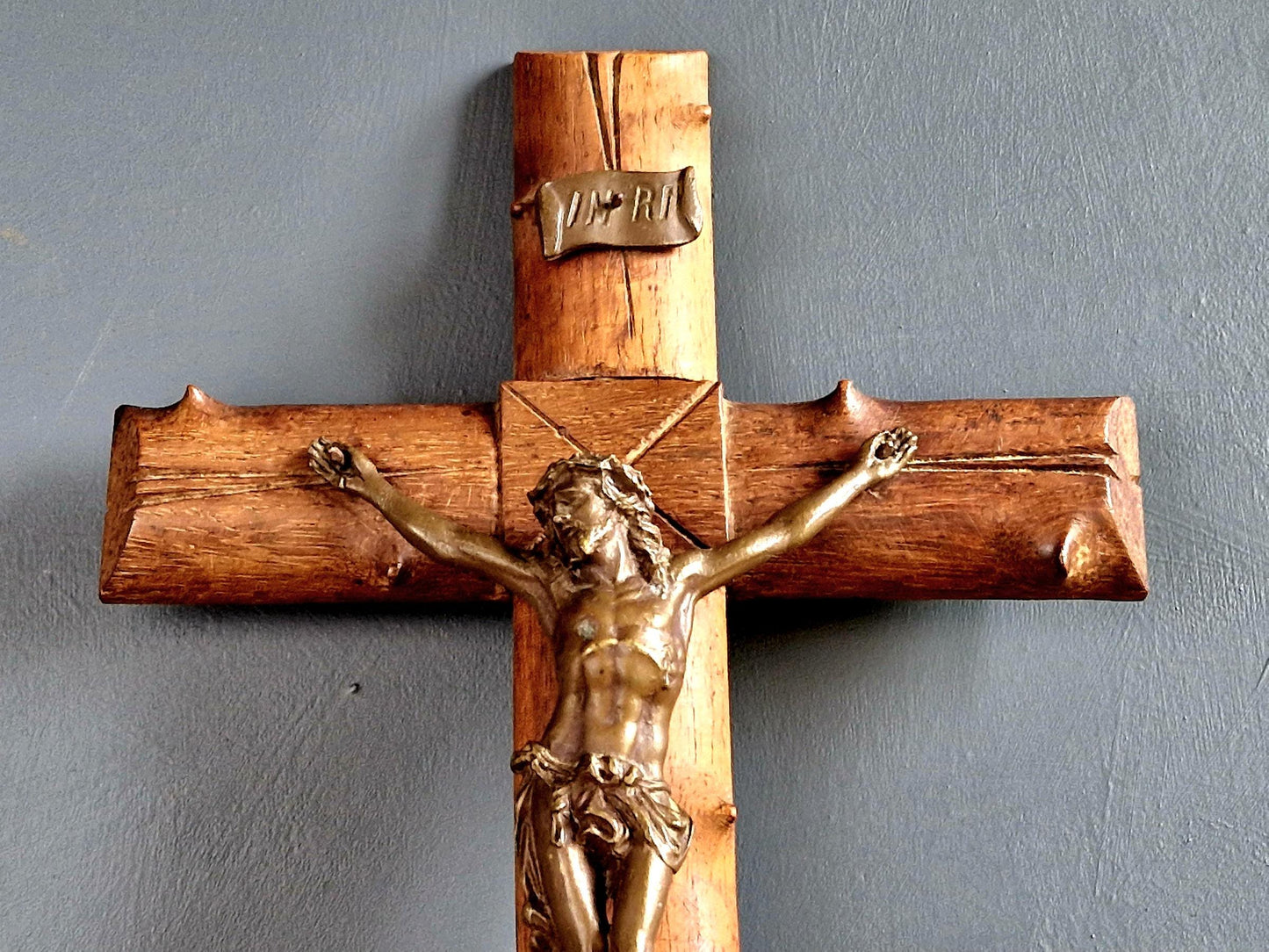 Catholic crucifix French Wall hanging crucifix.