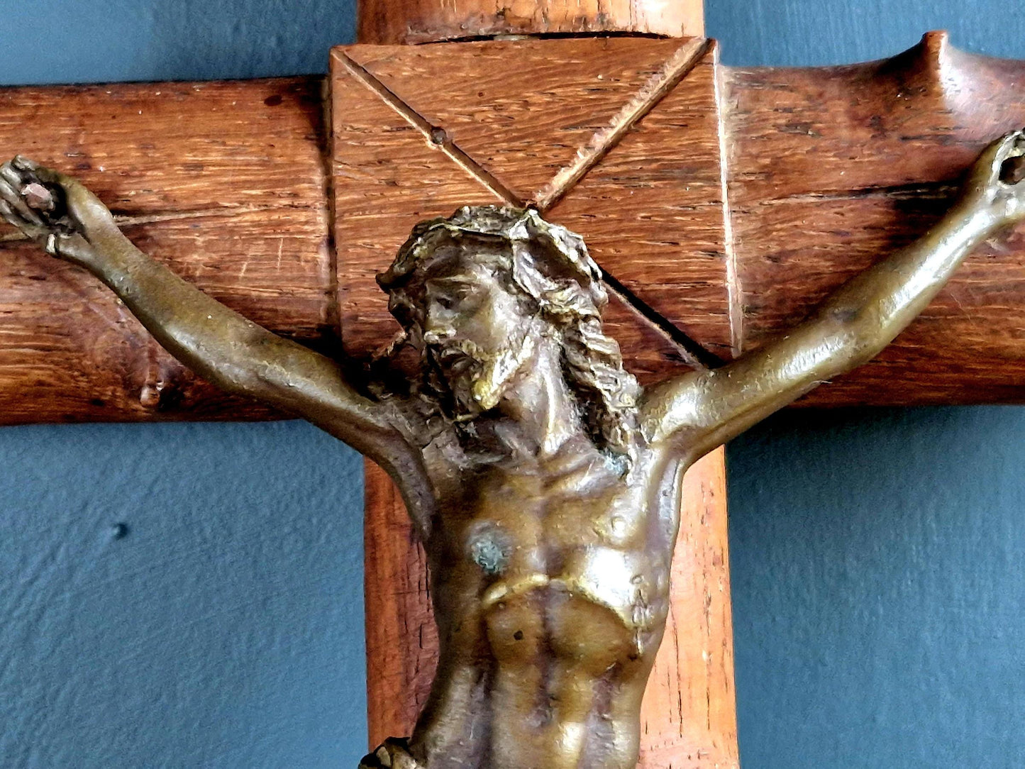 Catholic crucifix French Wall hanging crucifix.