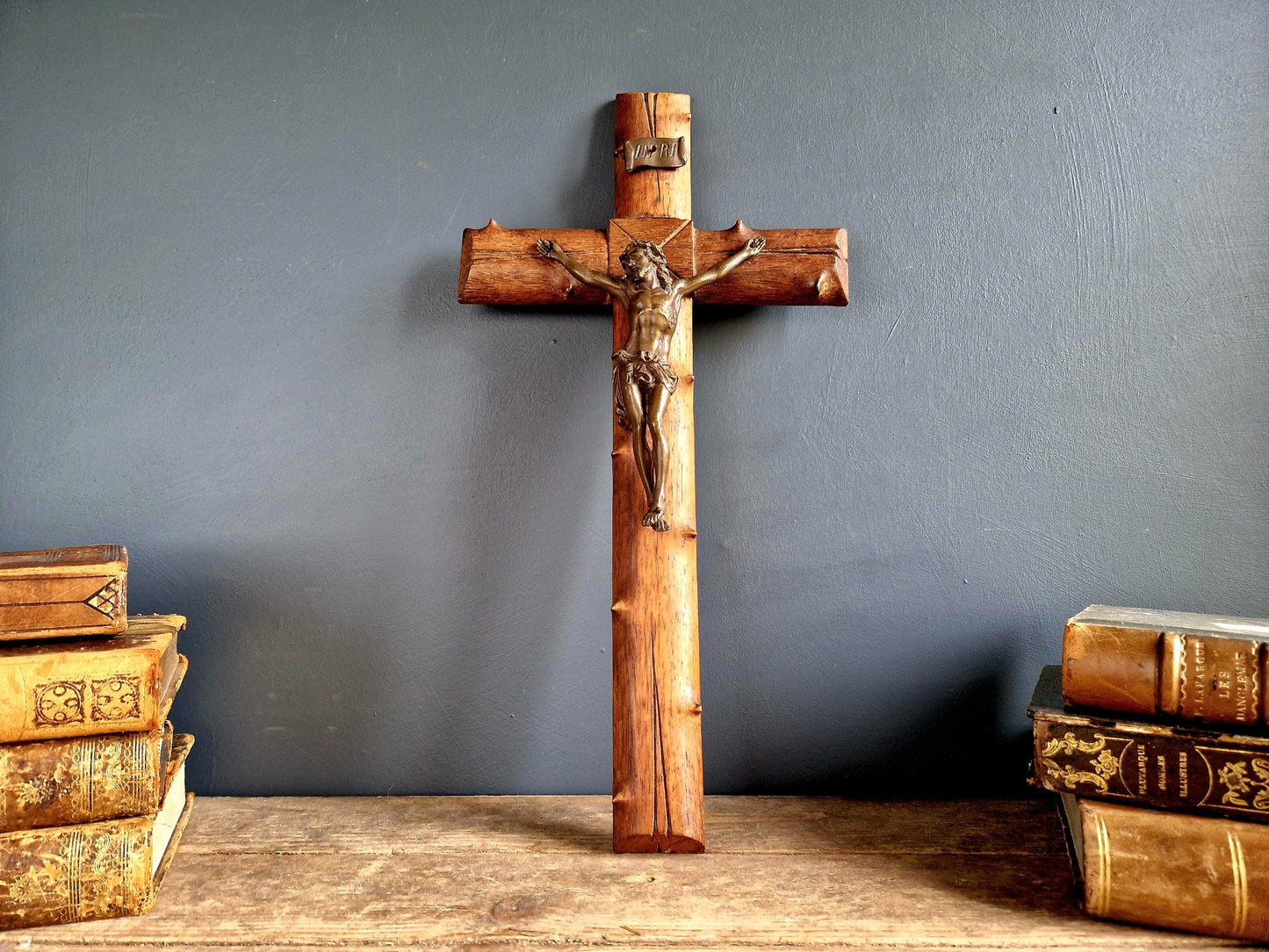 Catholic crucifix French Wall hanging crucifix.