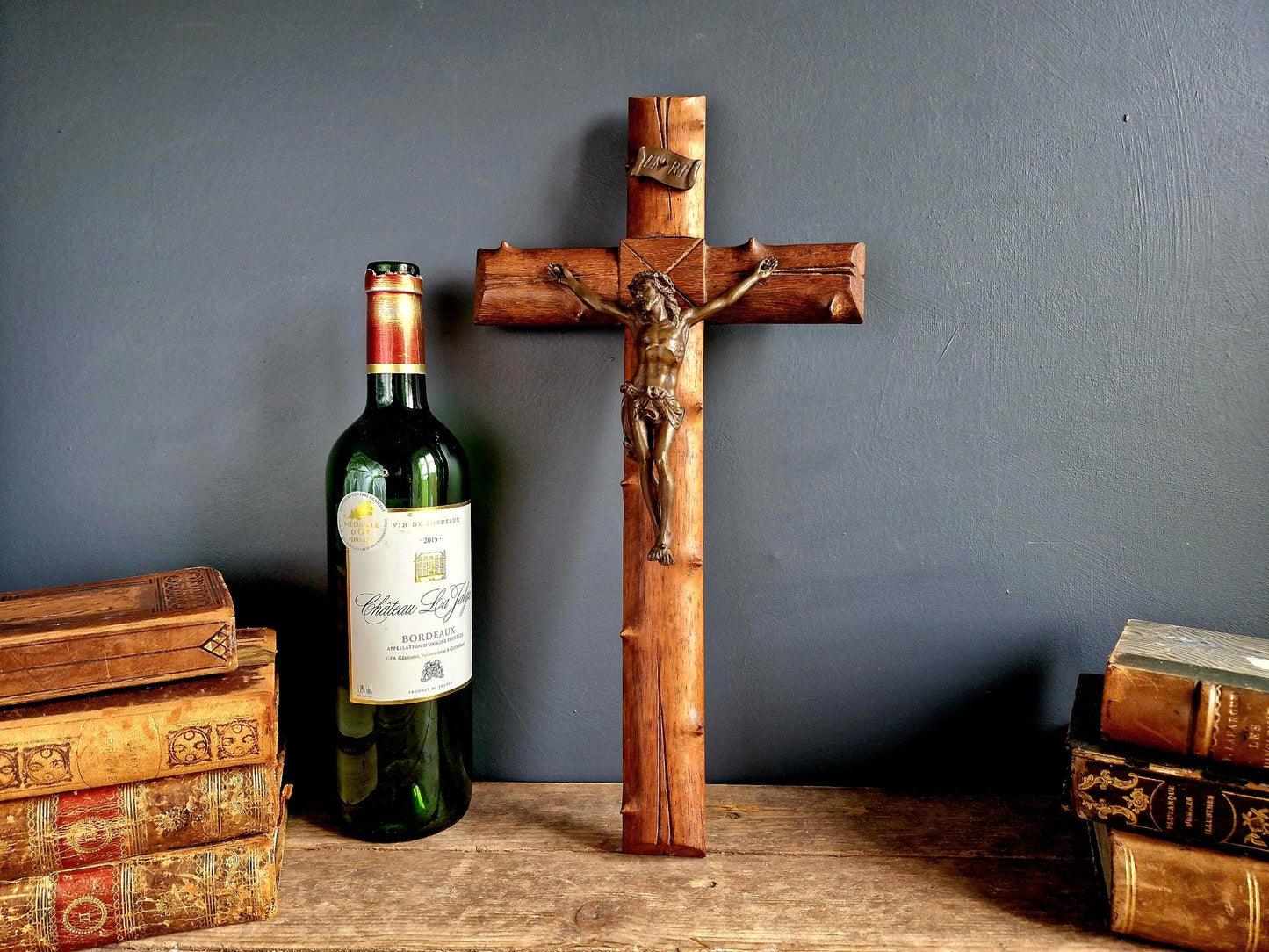 Catholic crucifix French Wall hanging crucifix.