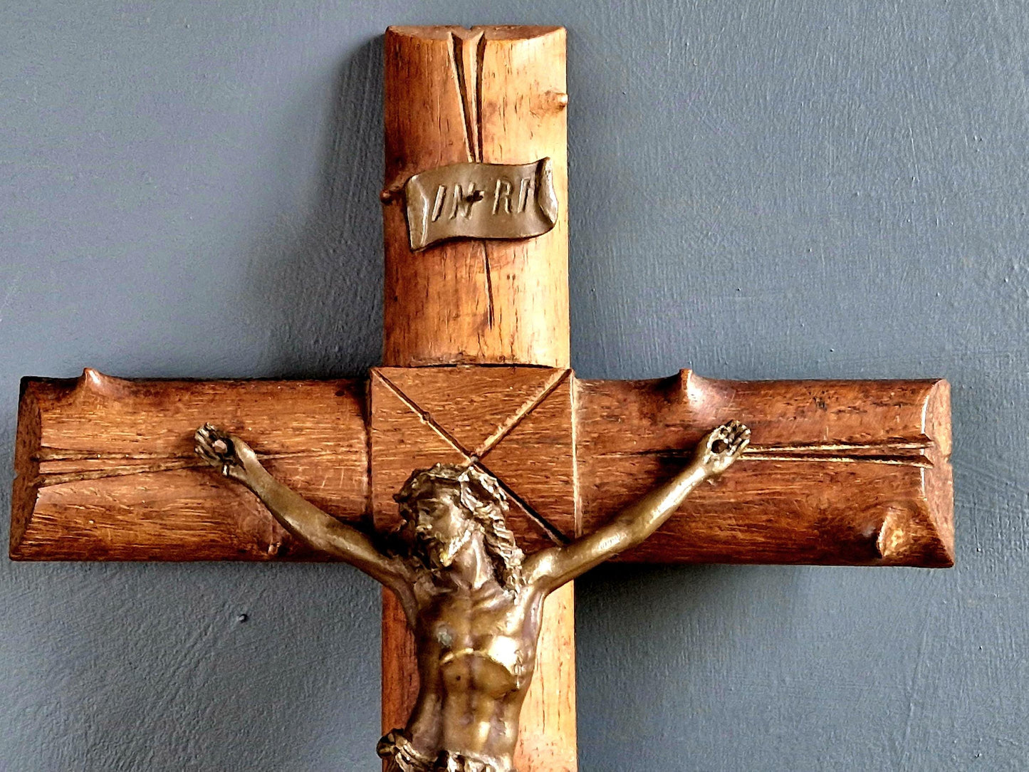 Catholic crucifix French Wall hanging crucifix.