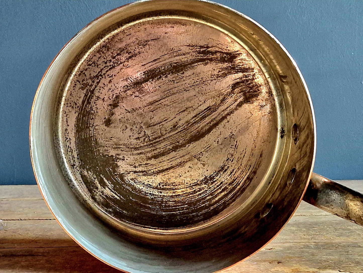 French 20 cm quality copper pan Copper saucepan.