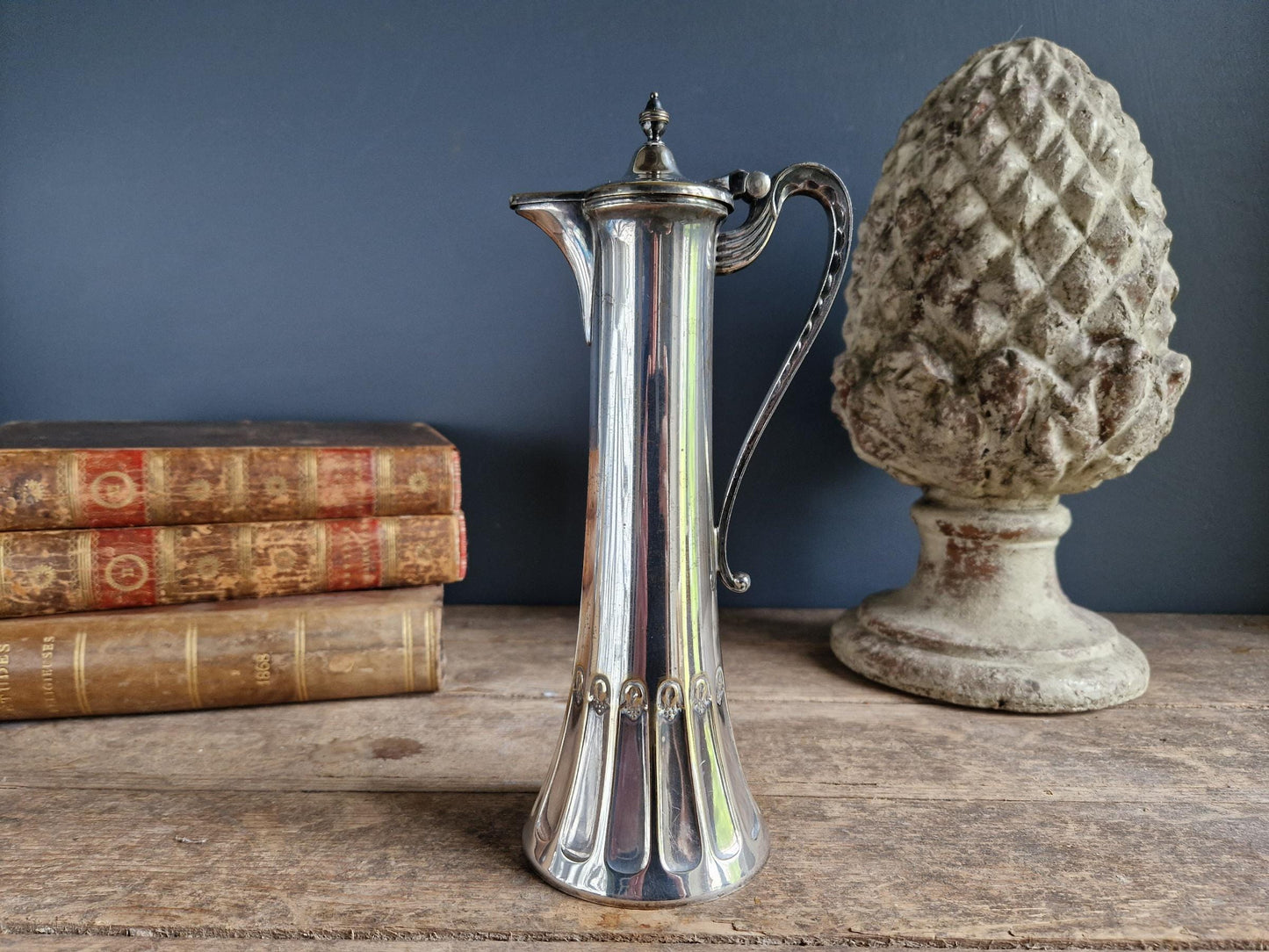 WMF silver plated small claret jug WMF jug Jugendstil Art Nouveau.