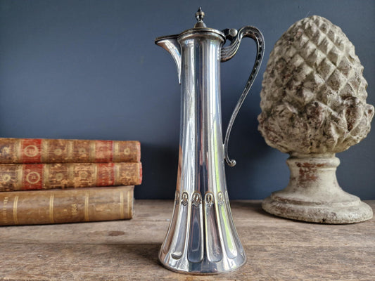 WMF silver plated small claret jug WMF jug Jugendstil Art Nouveau.
