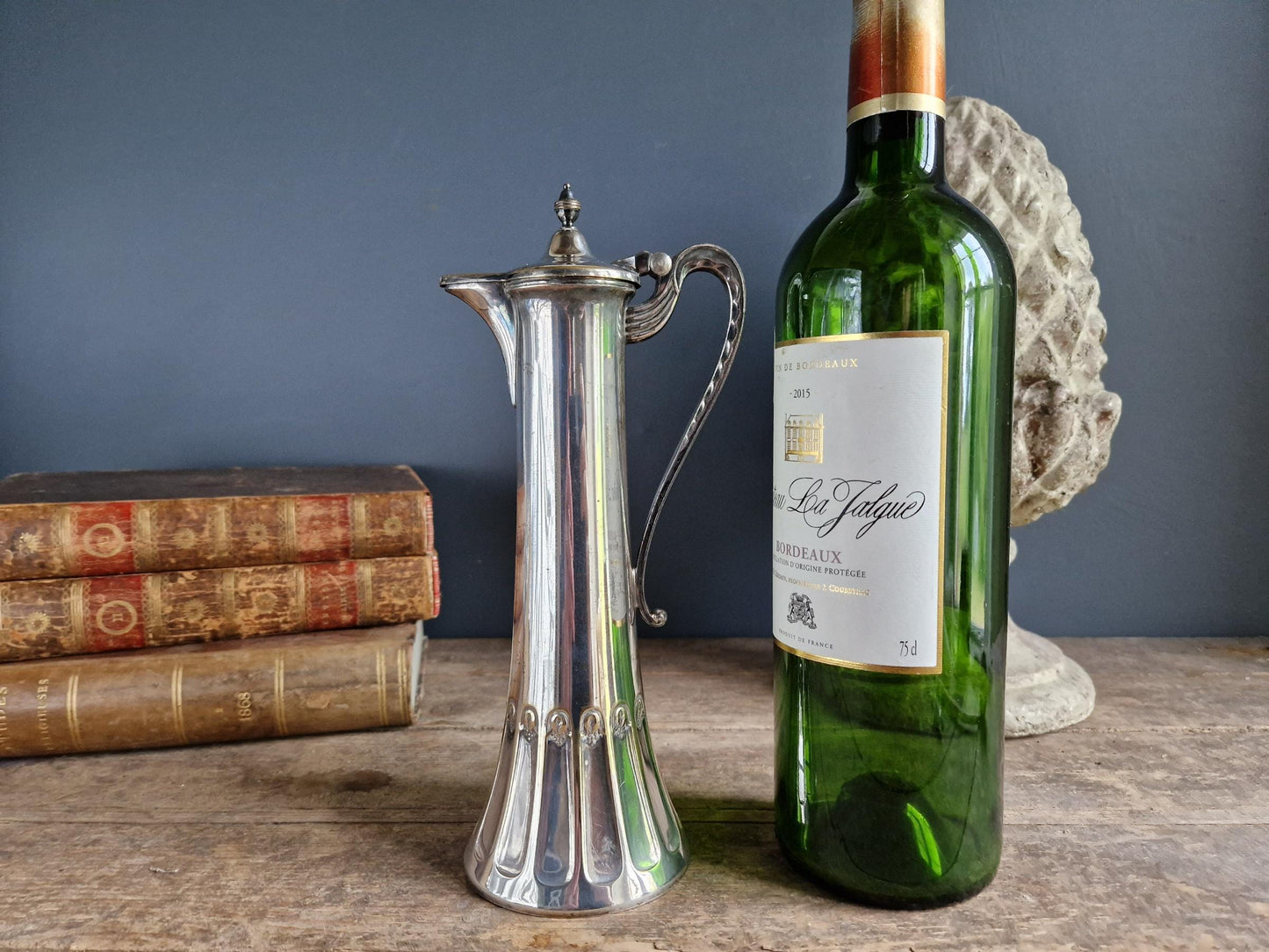 WMF silver plated small claret jug WMF jug Jugendstil Art Nouveau.